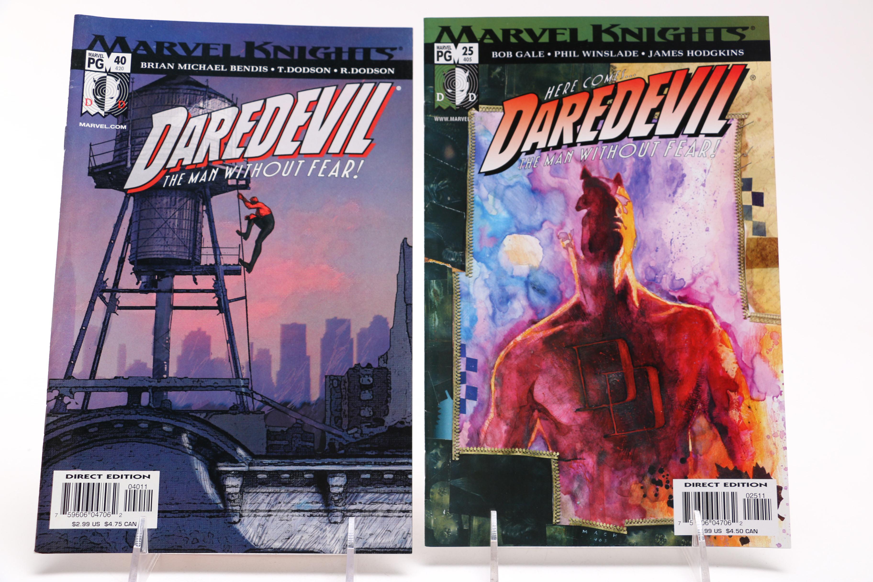 Modern Age Marvel Daredevil Comics Including "Ultimate Daredevil and Elektra"