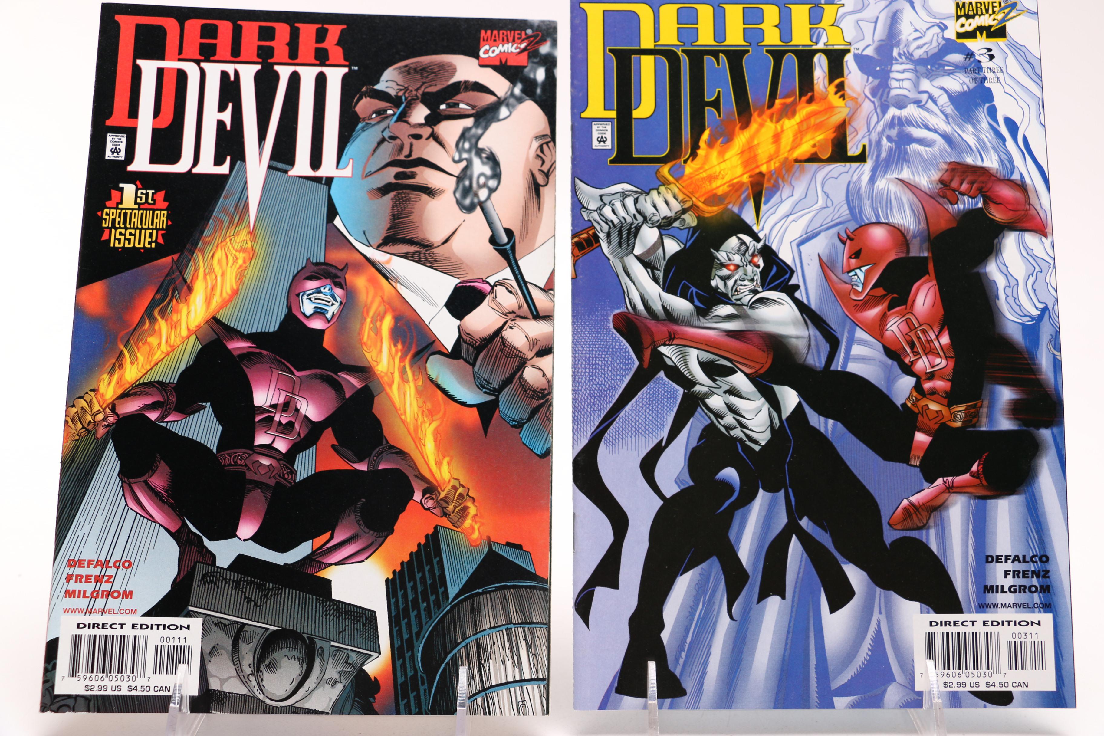 Modern Age Marvel Daredevil Comics Including "Ultimate Daredevil and Elektra"
