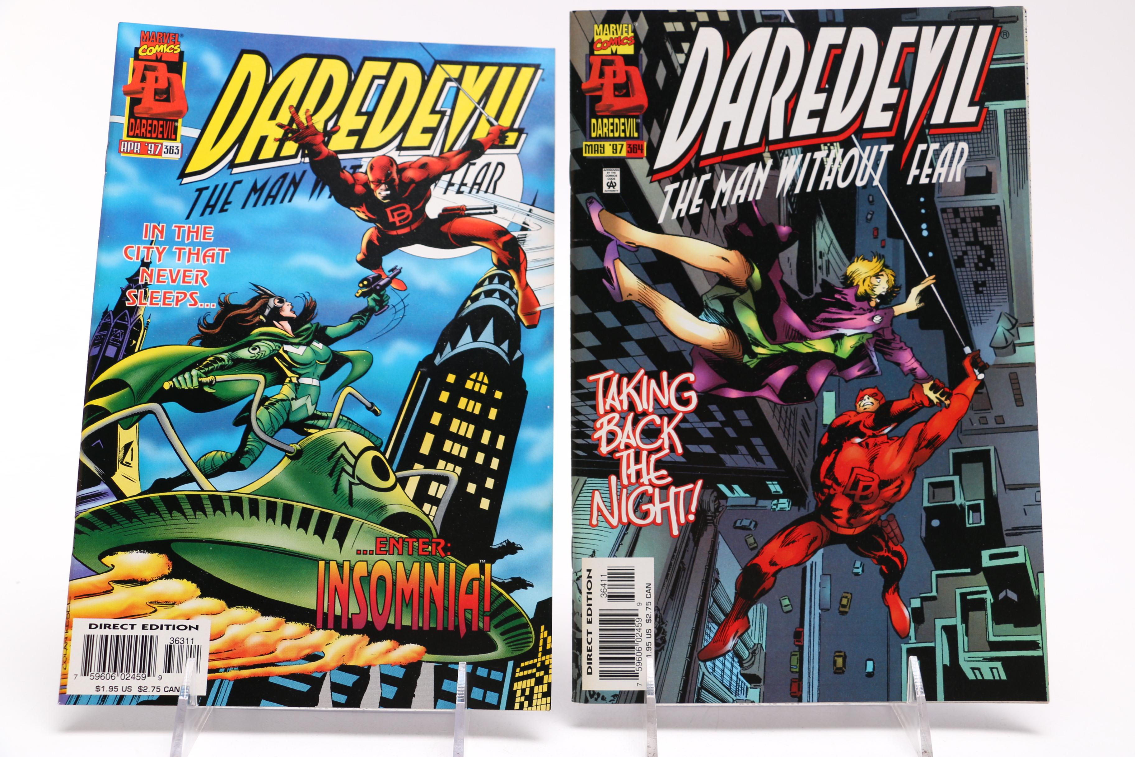 Modern Age Marvel Daredevil Comics Including "Ultimate Daredevil and Elektra"