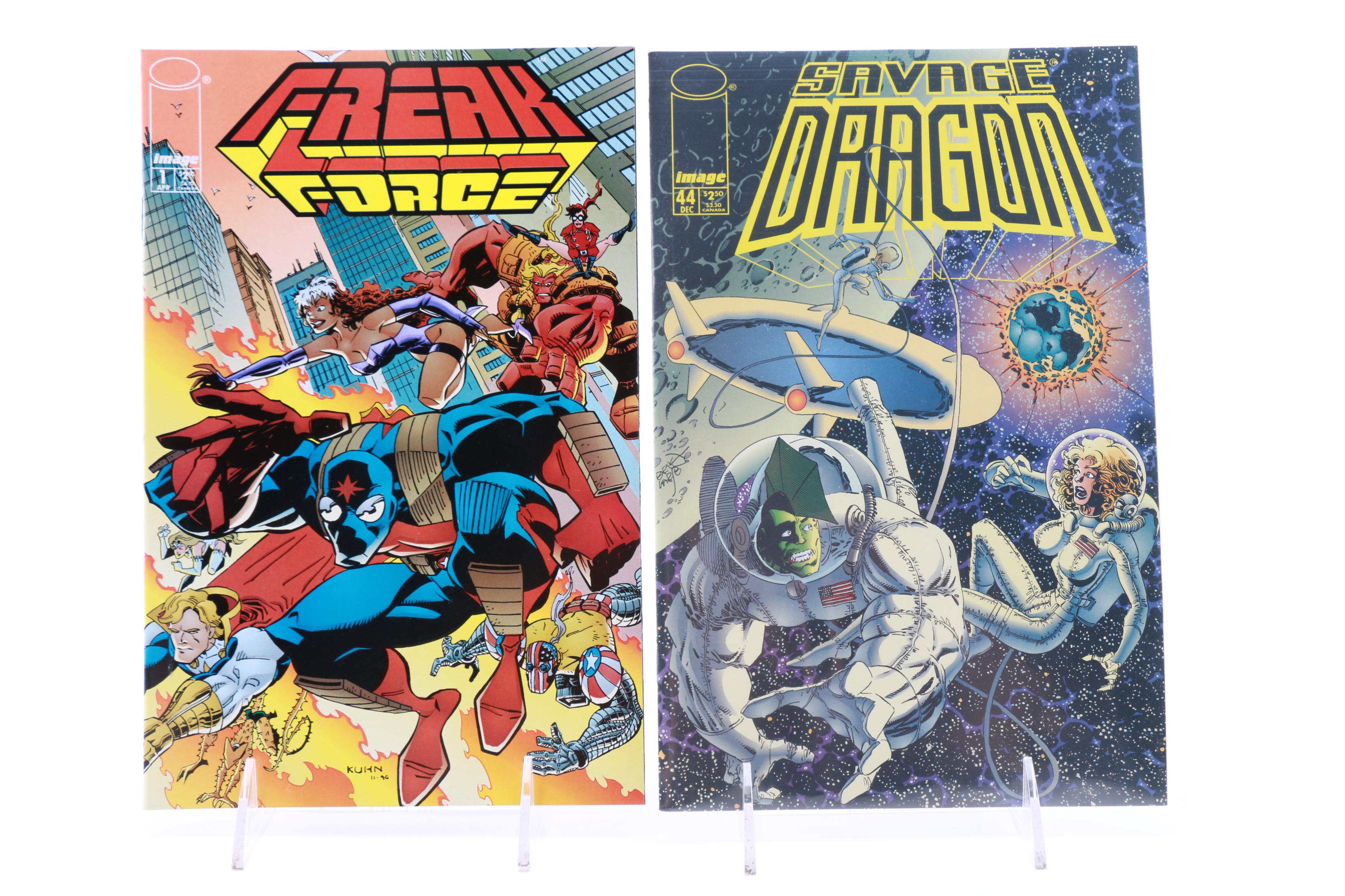 Image Comics Assortment Including Marvel Crossovers