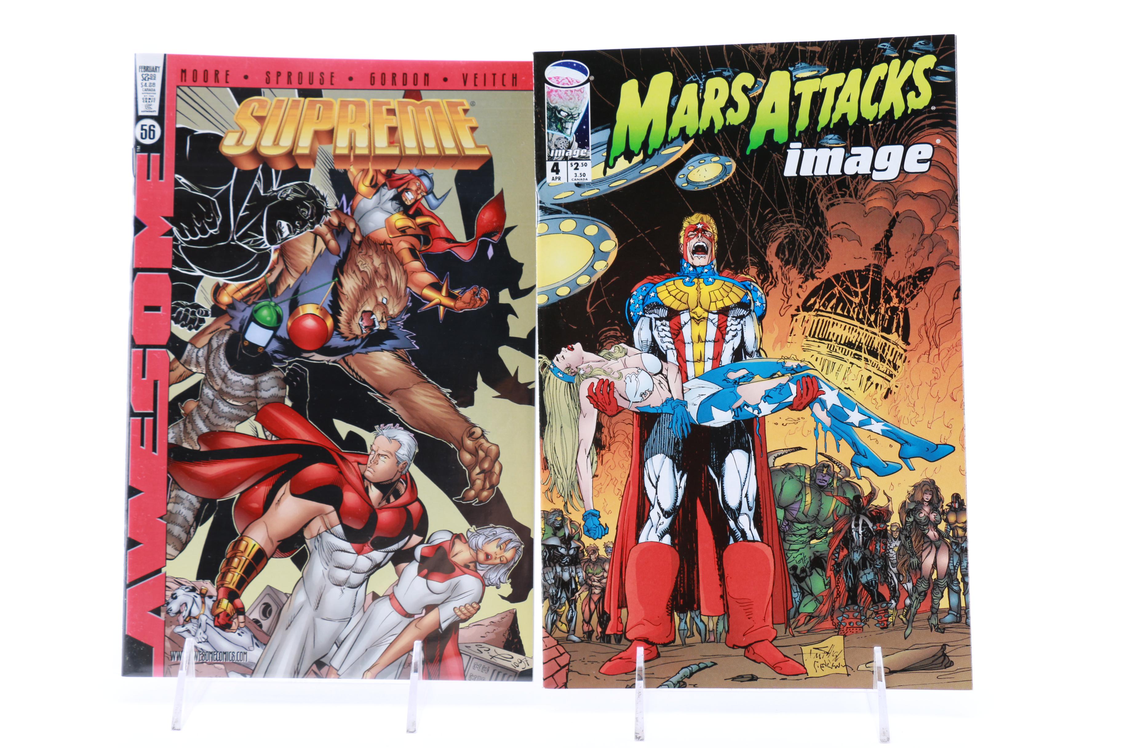 Image Comics Assortment Including Marvel Crossovers