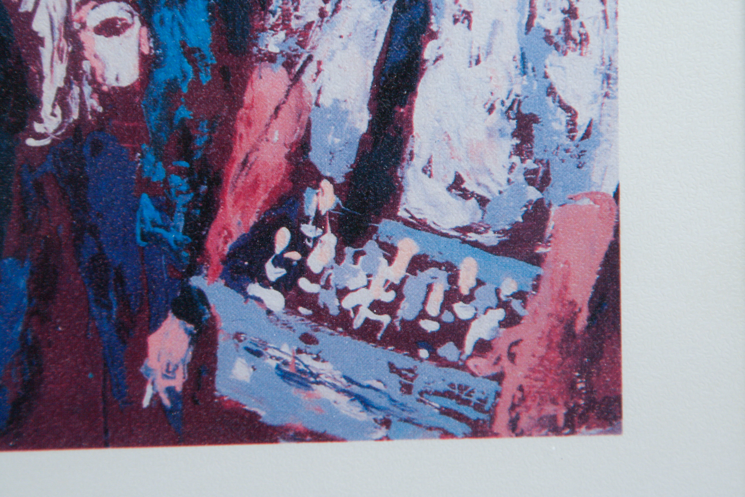 First Printing of Leroy Neiman Poster "F.X. McRory's Whiskey Bar"