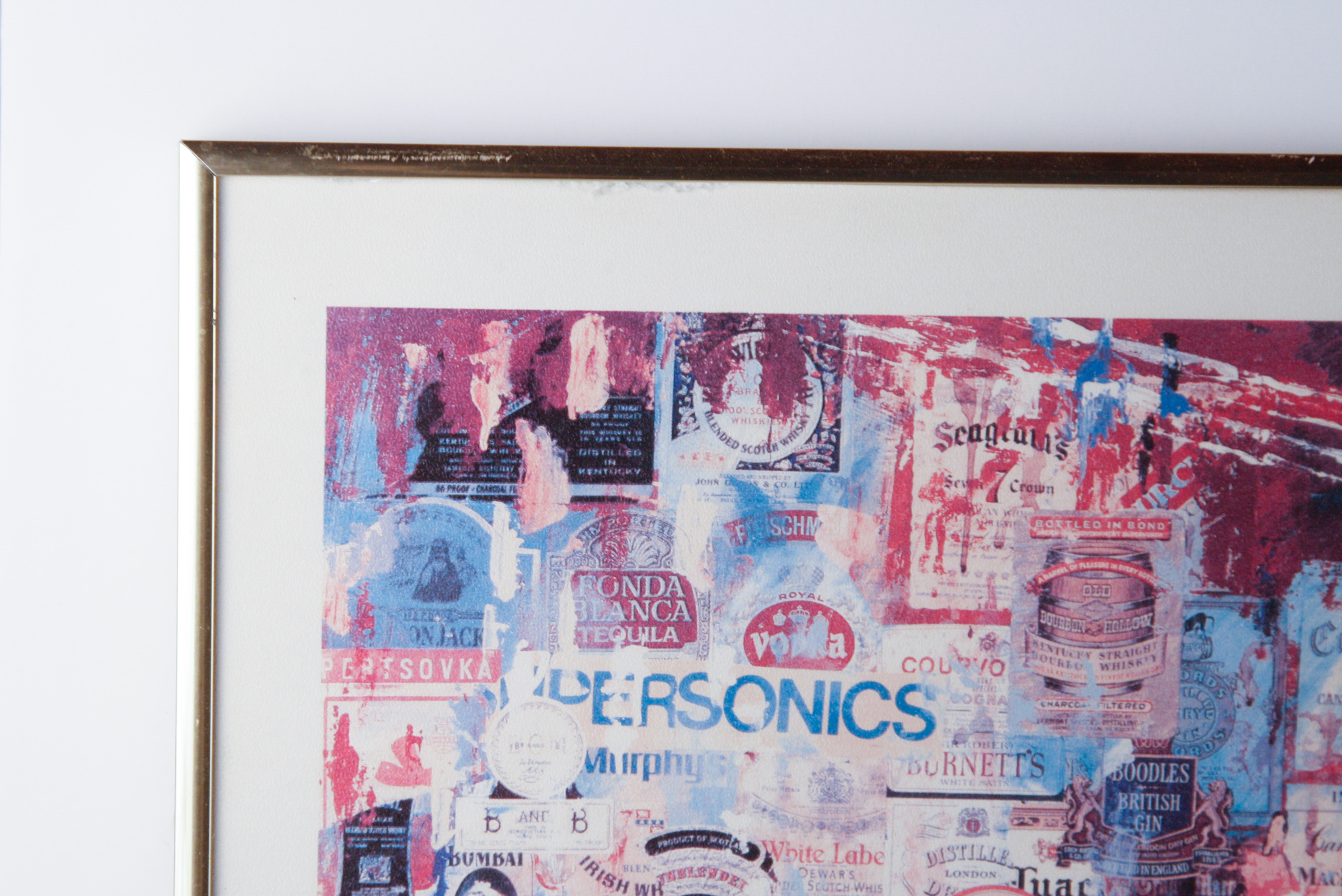 First Printing of Leroy Neiman Poster "F.X. McRory's Whiskey Bar"