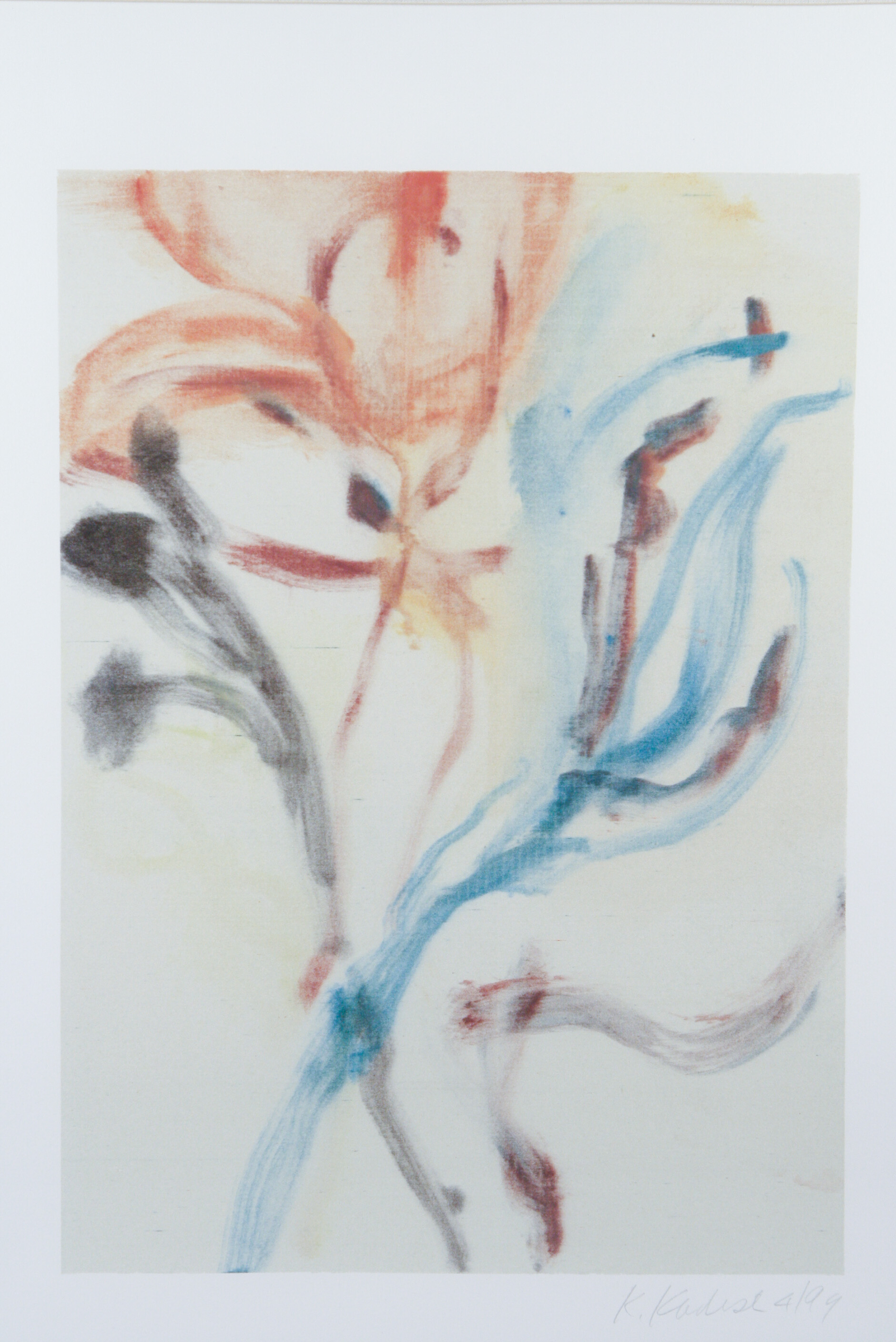 Original Katherine Kadish Monotype April Series 11, 1999