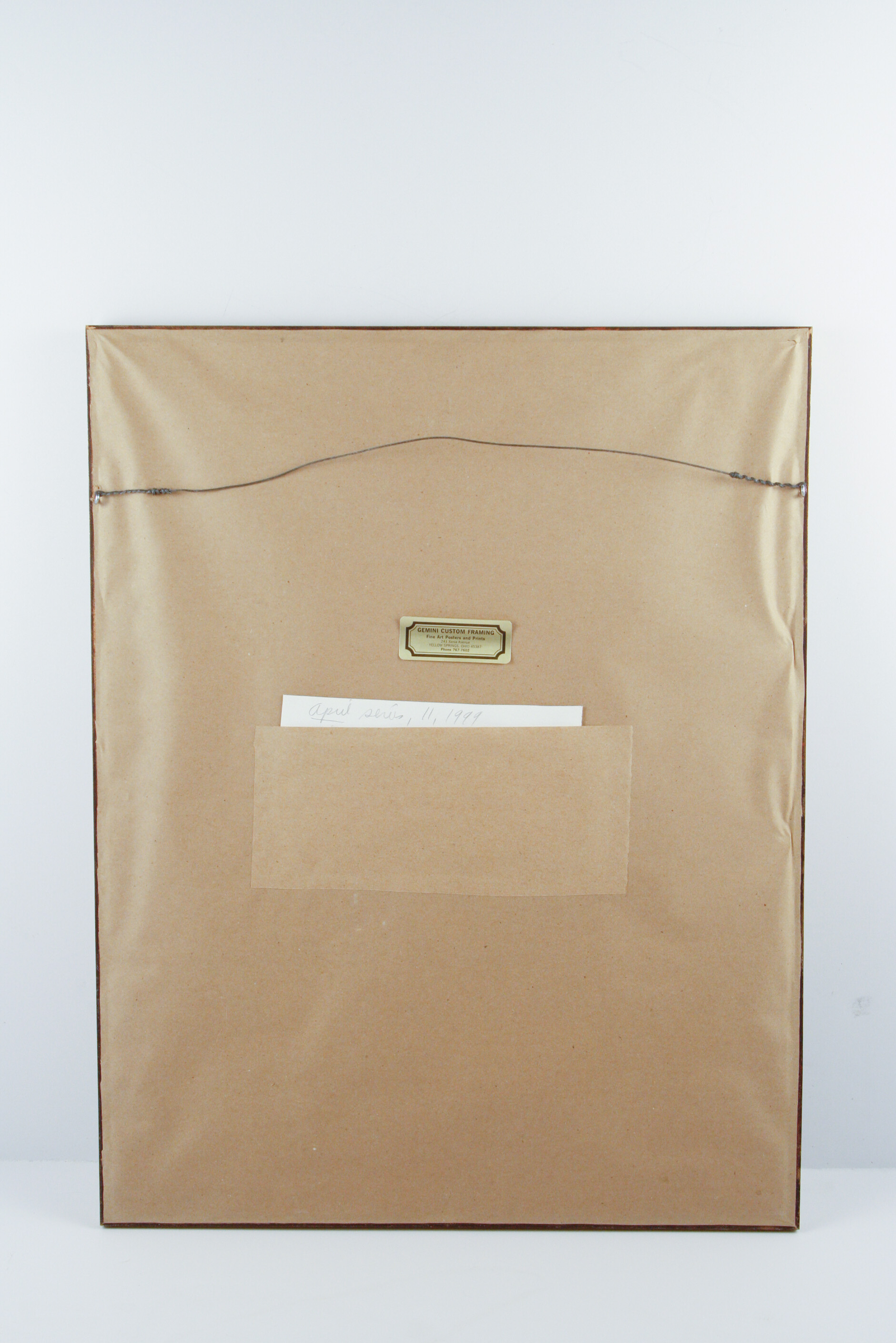 Original Katherine Kadish Monotype April Series 11, 1999