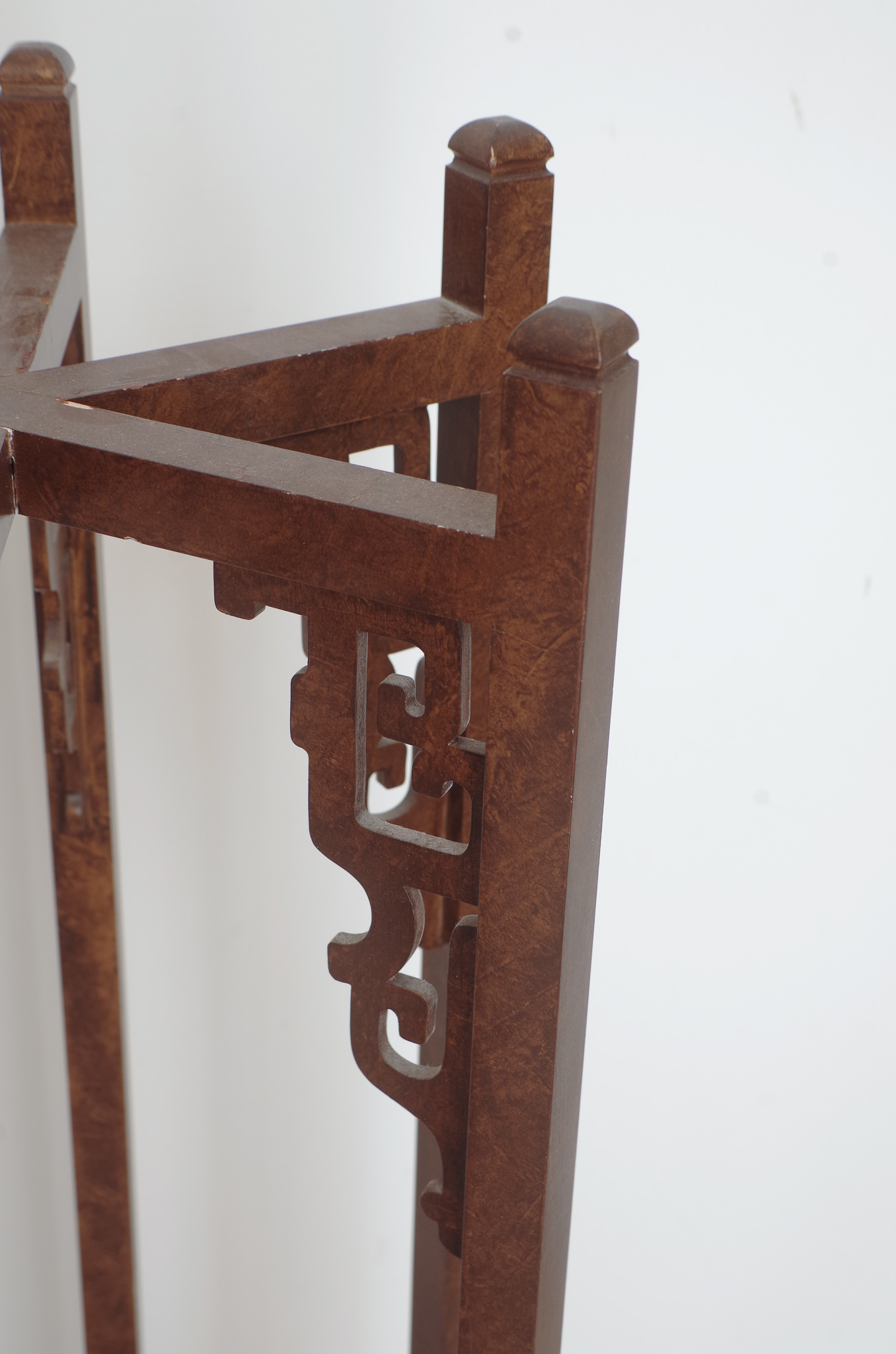 Two Wood Plant Stands