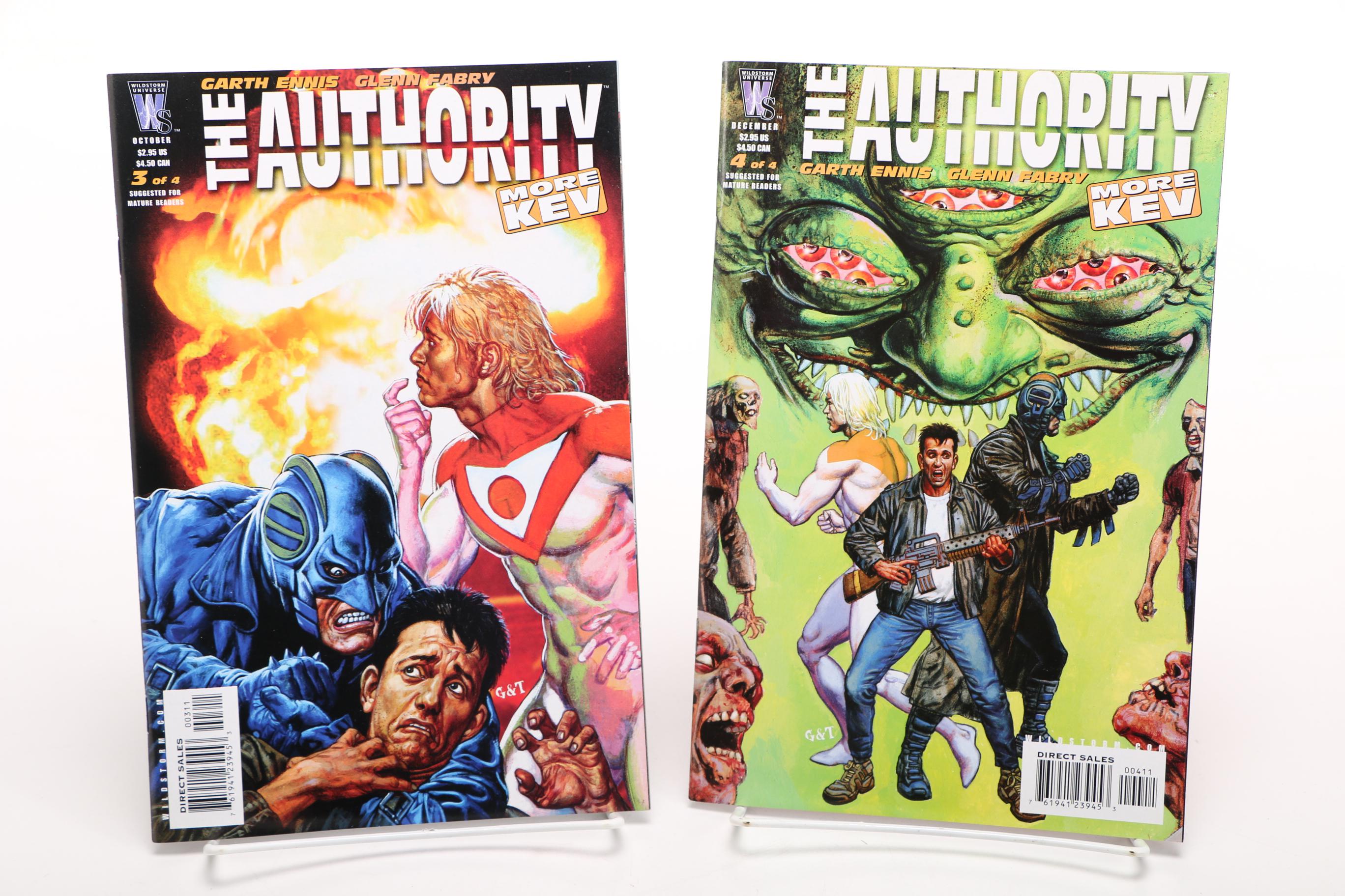 Modern Age Comics Including "Cerebus" and "The Authority"