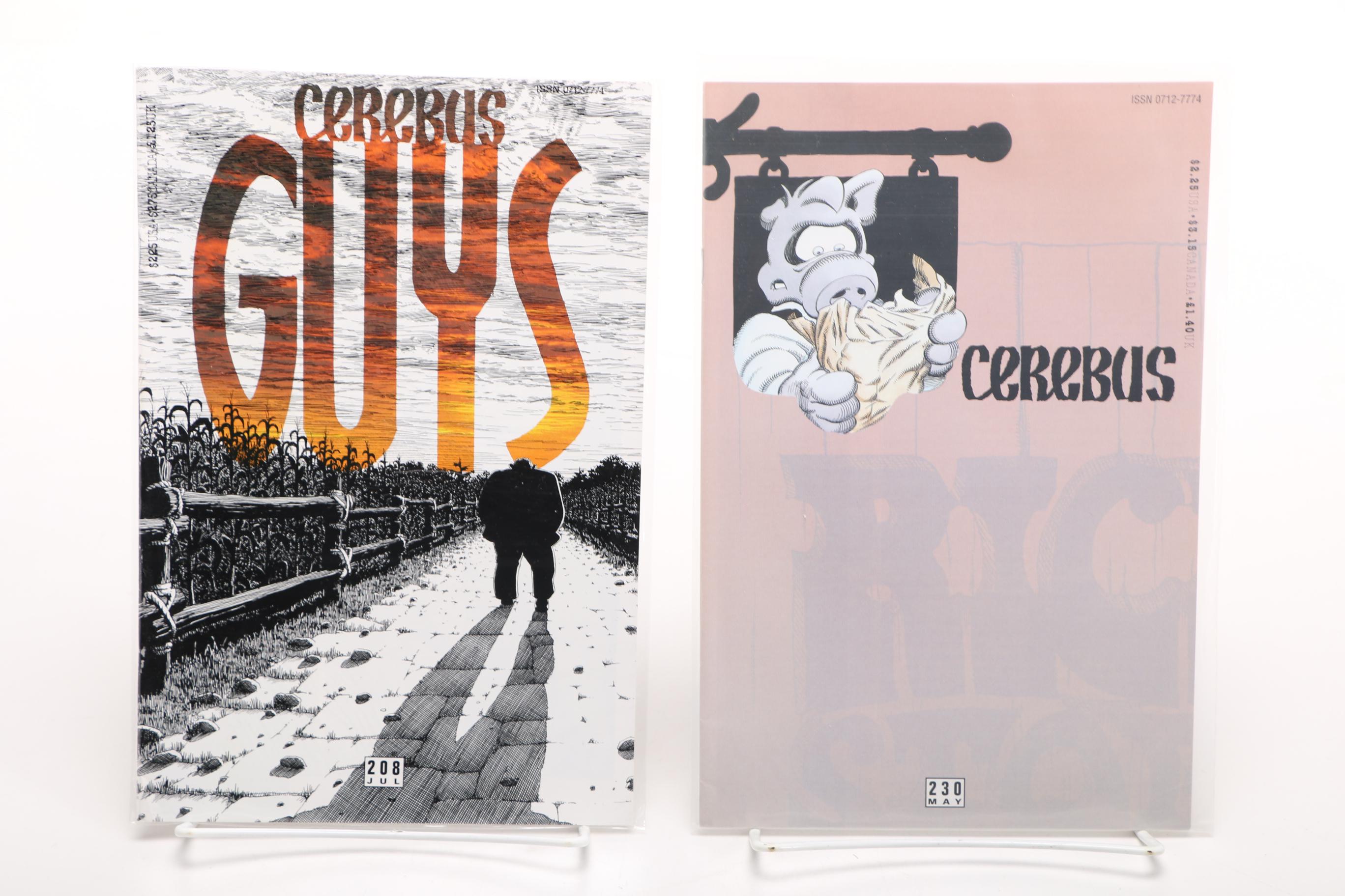 Modern Age Comics Including "Cerebus" and "The Authority"