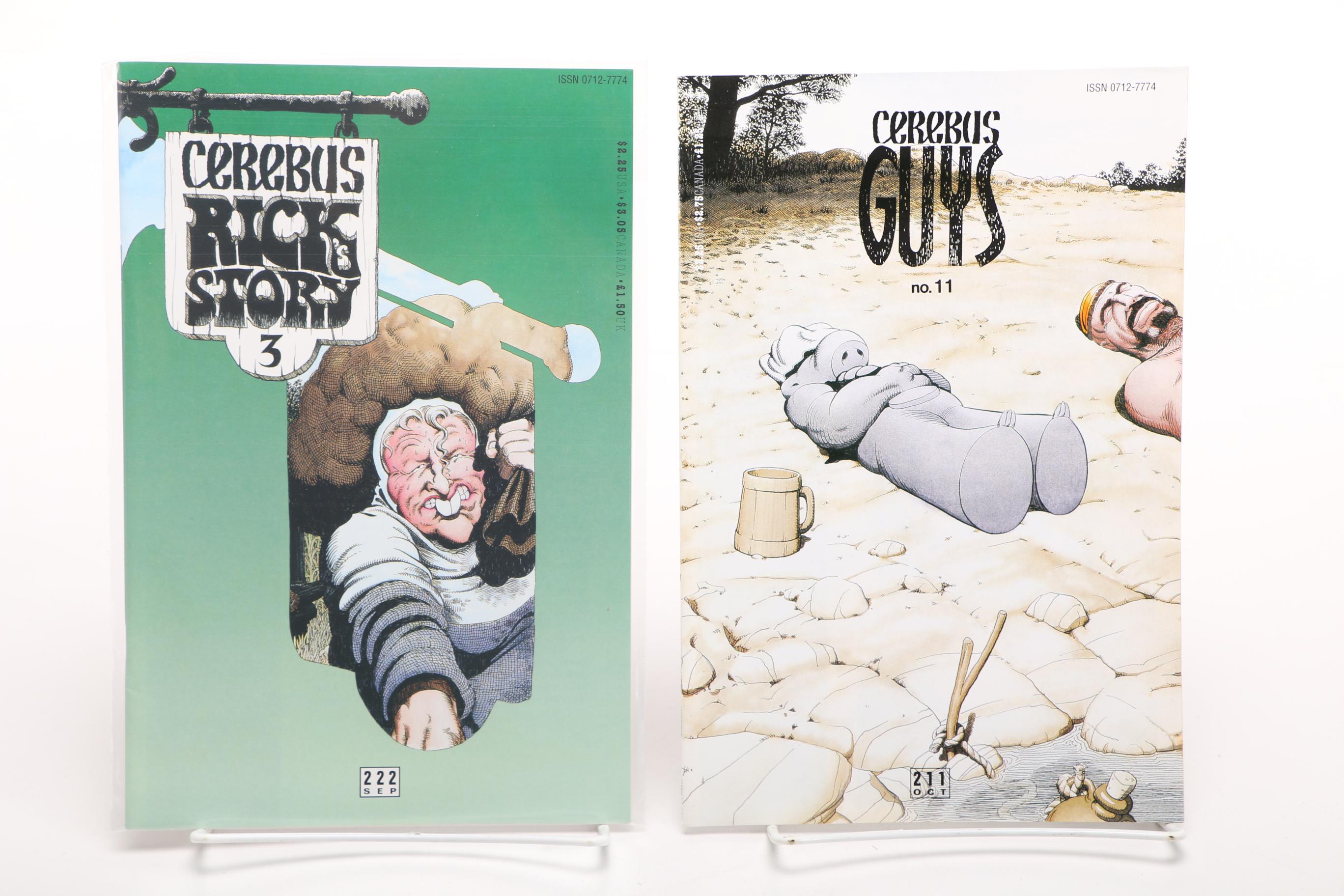 Modern Age Comics Including "Cerebus" and "The Authority"