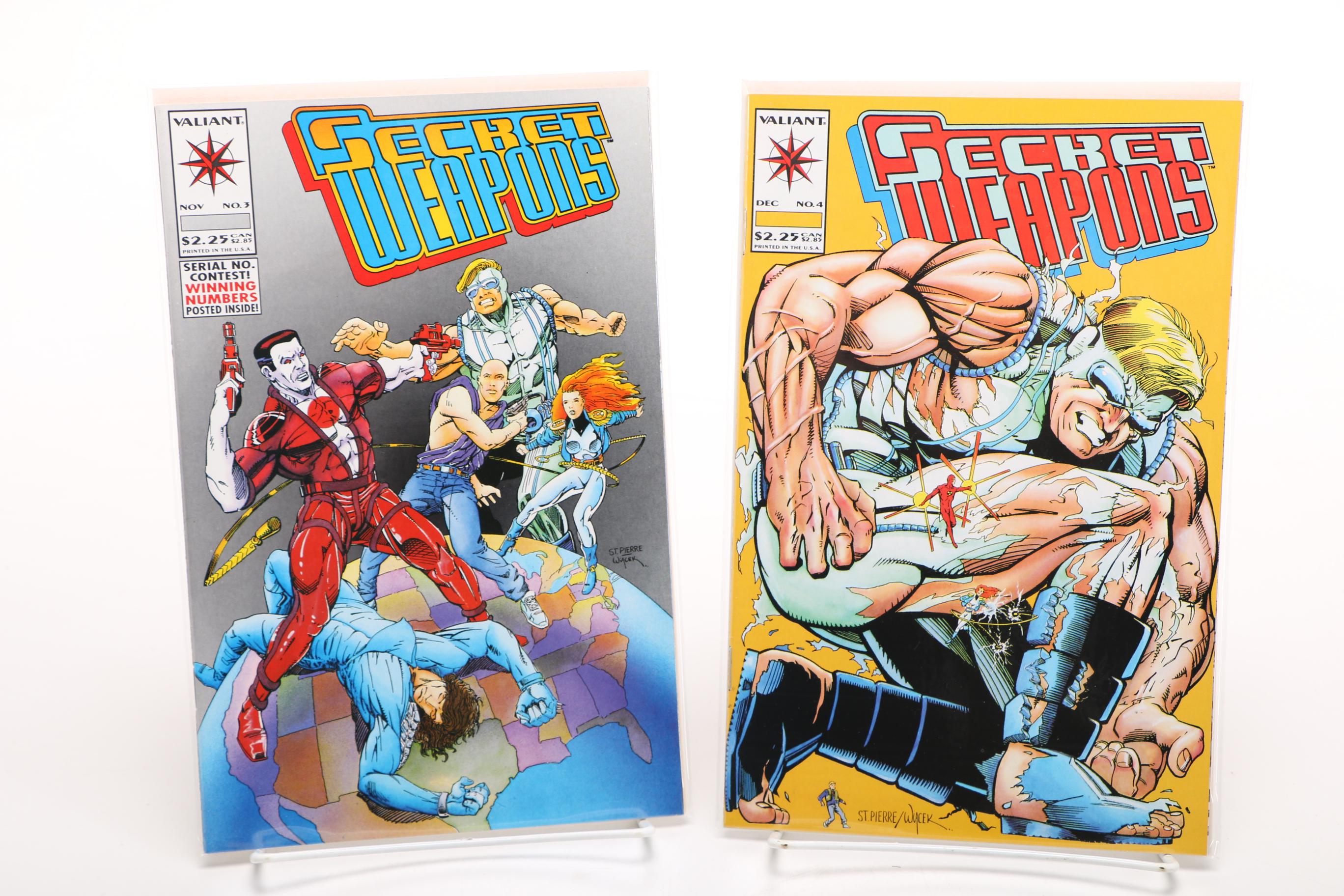 1990s Valiant Comics Including "Secret Weapons"