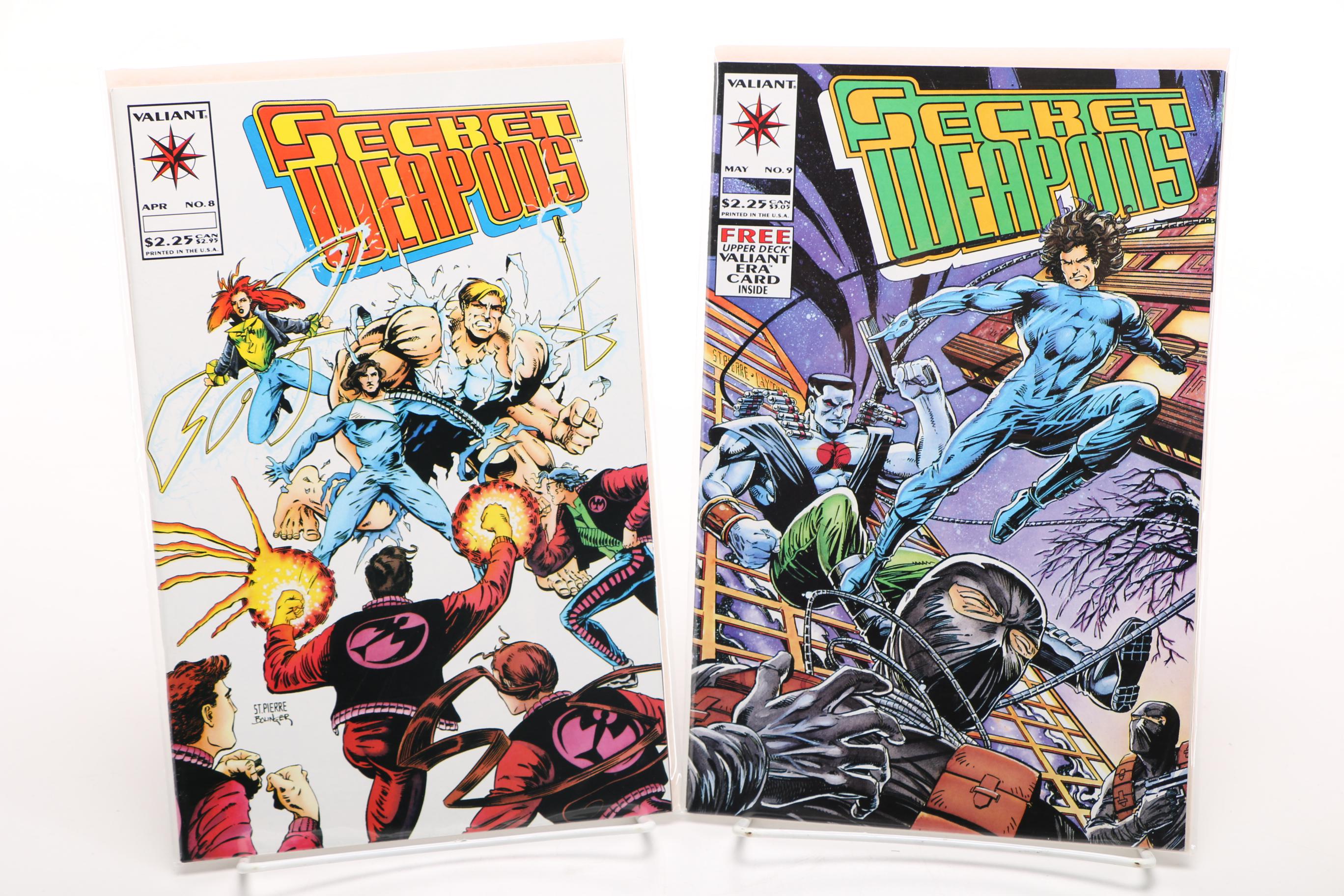 1990s Valiant Comics Including "Secret Weapons"