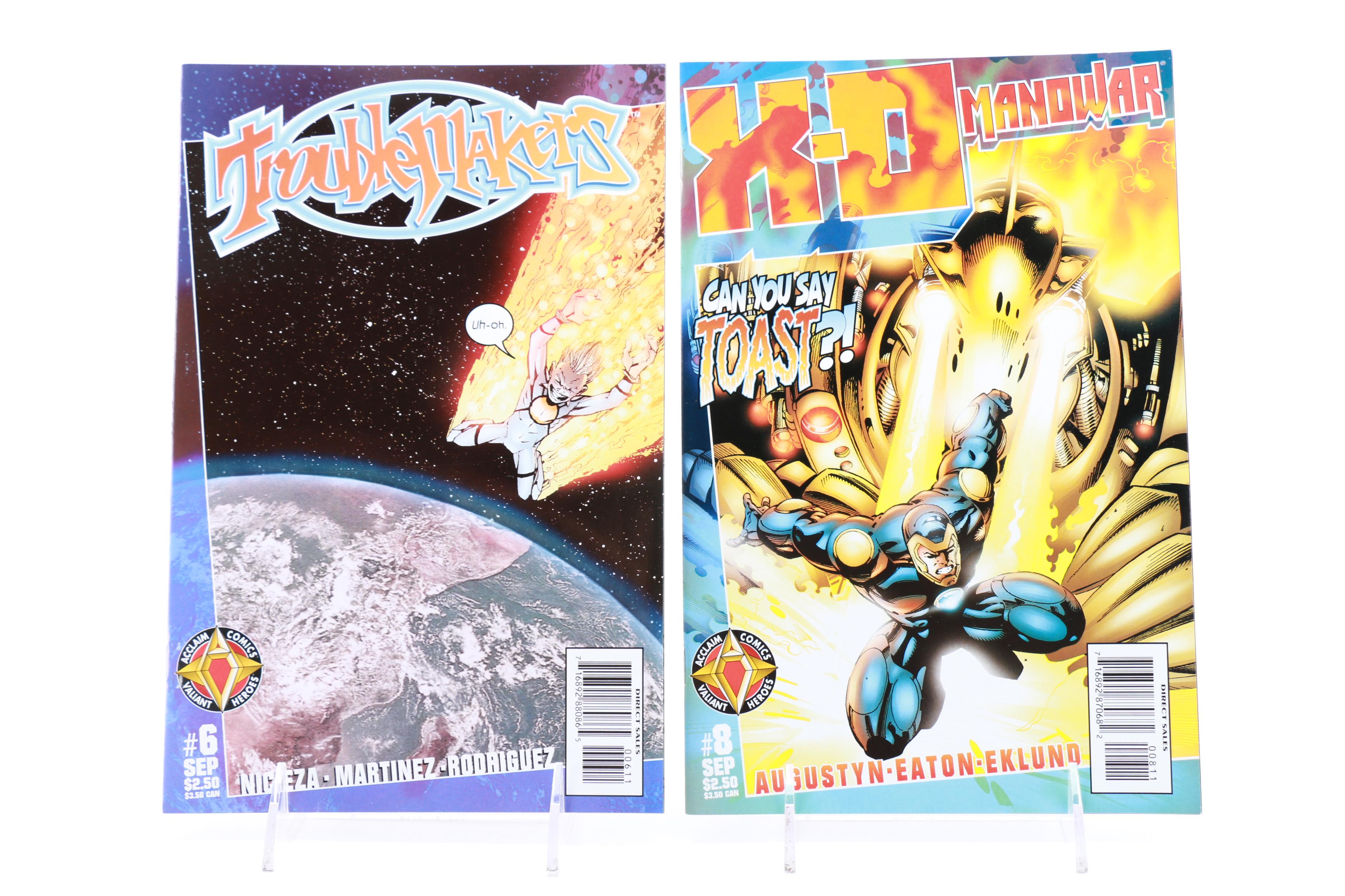 Assorted Modern Age Acclaim Comic Books