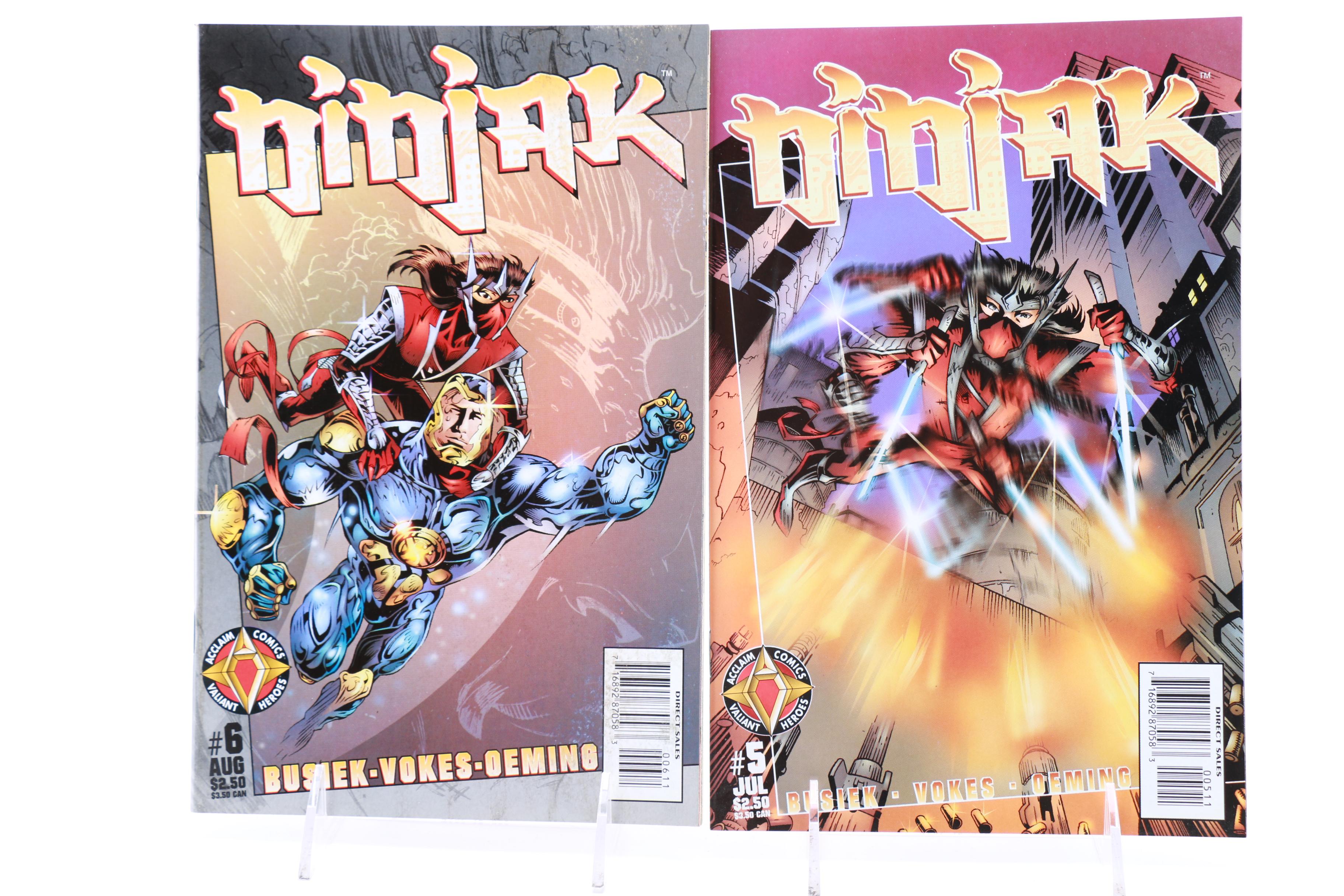 Assorted Modern Age Acclaim Comic Books