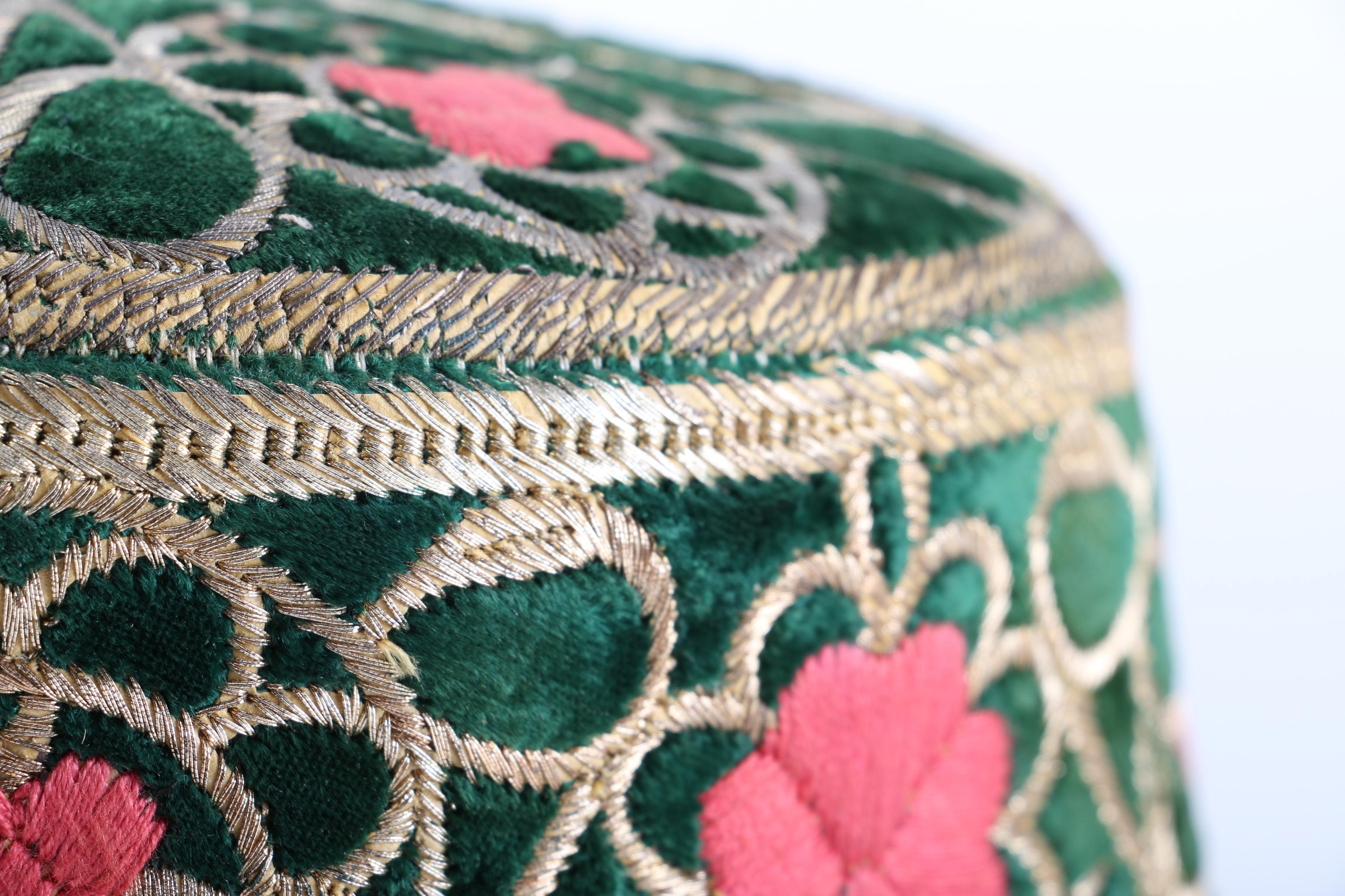 Collection of Six Handmade Middle East Hats