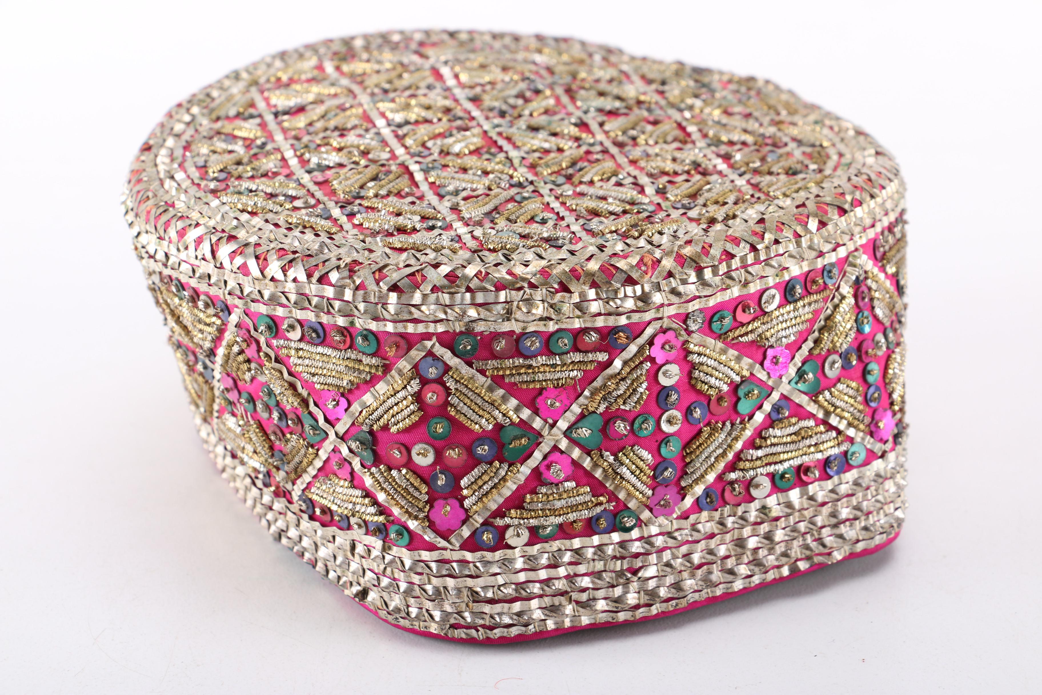 Collection of Six Handmade Middle East Hats