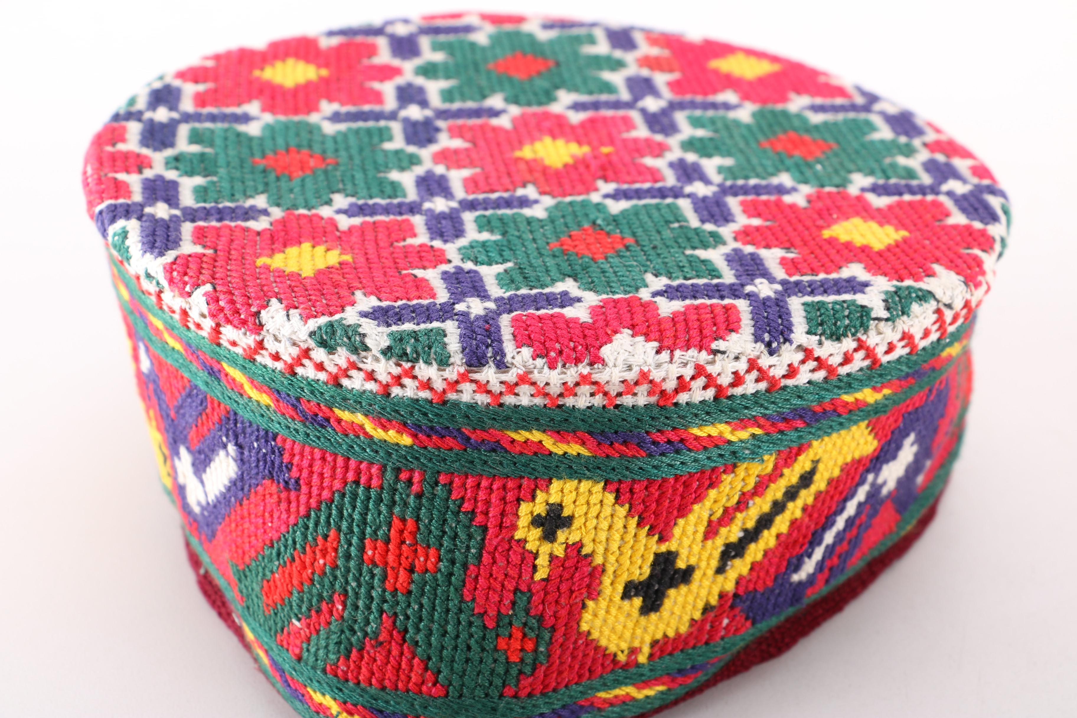 Collection of Six Handmade Middle East Hats