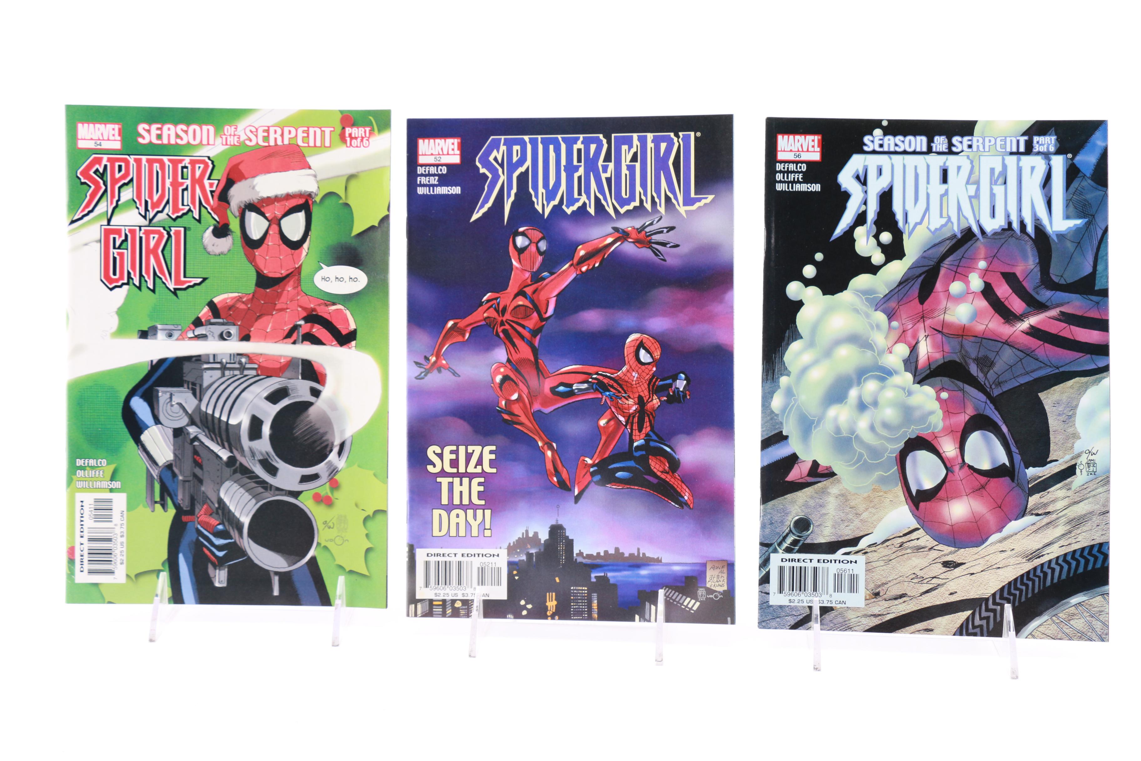 Modern Age Marvel "Spider-Girl" and "Spider-Man" Comics
