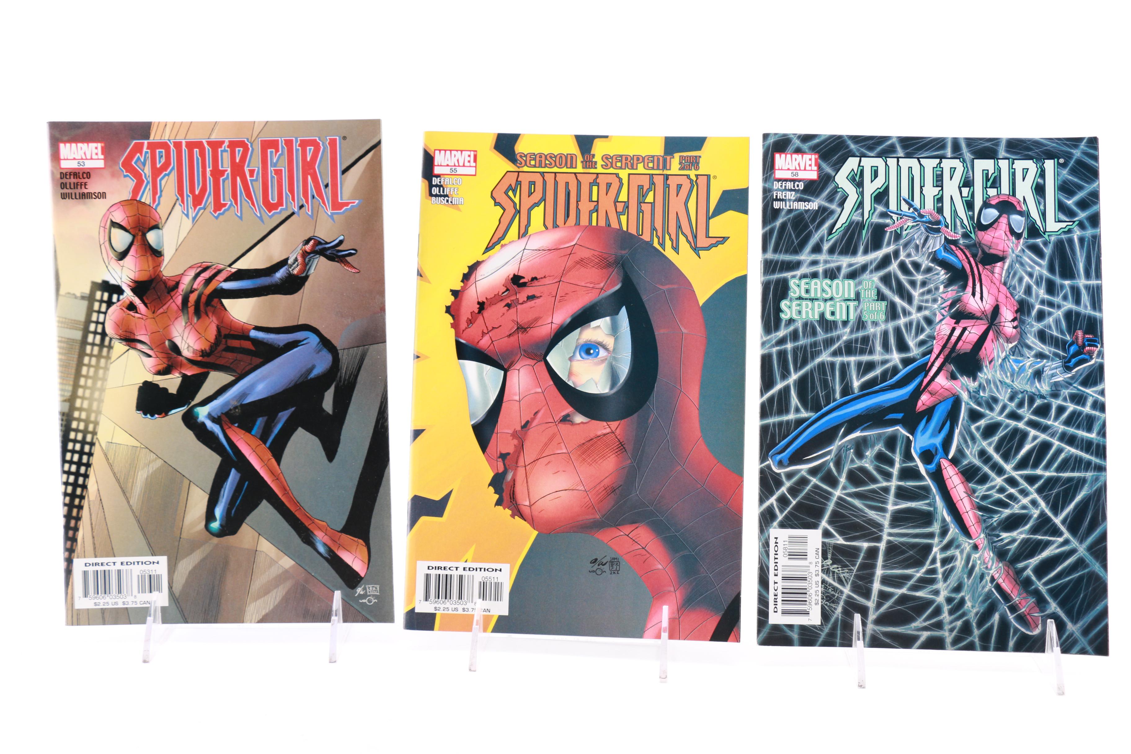 Modern Age Marvel "Spider-Girl" and "Spider-Man" Comics
