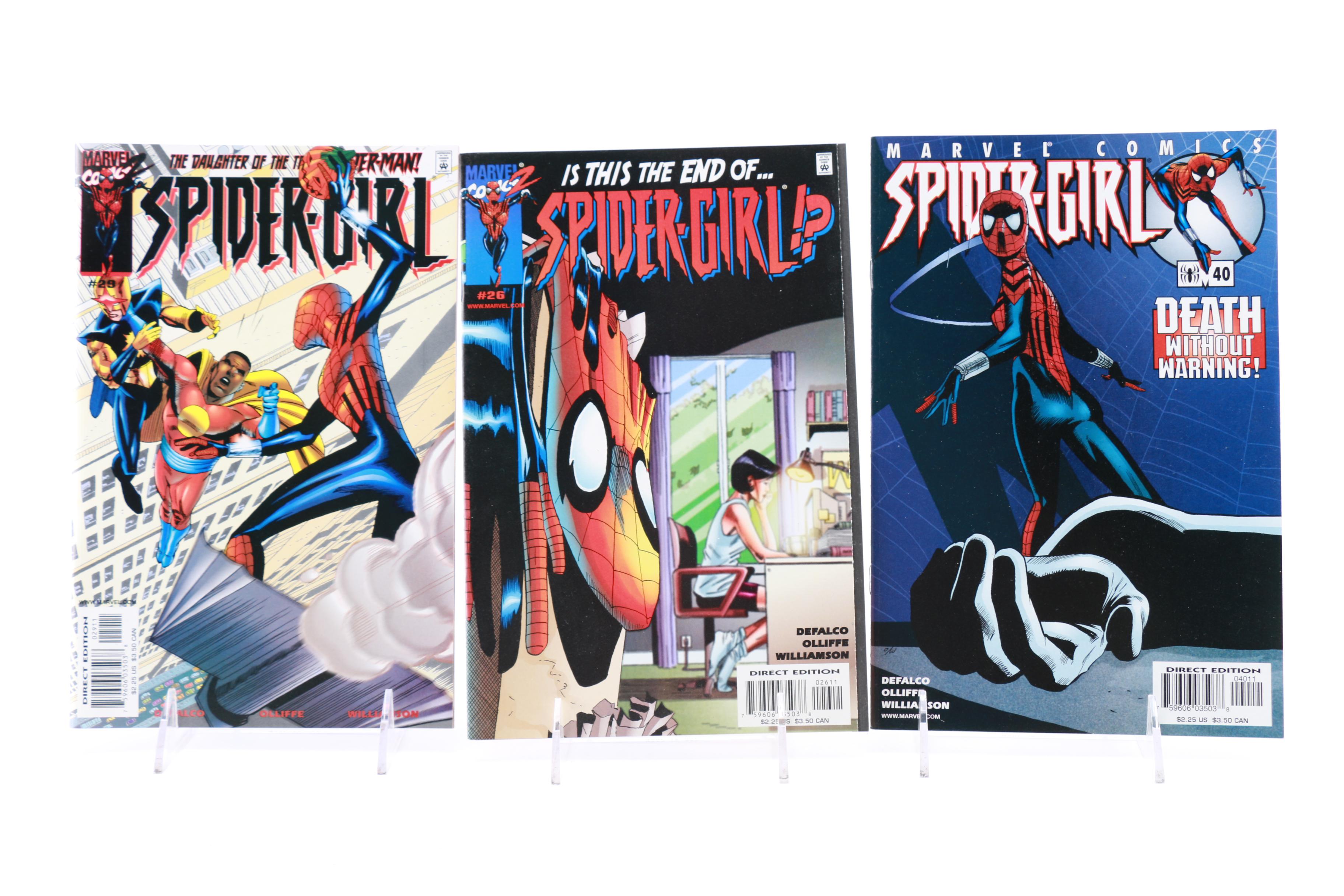 Modern Age Marvel "Spider-Girl" and "Spider-Man" Comics