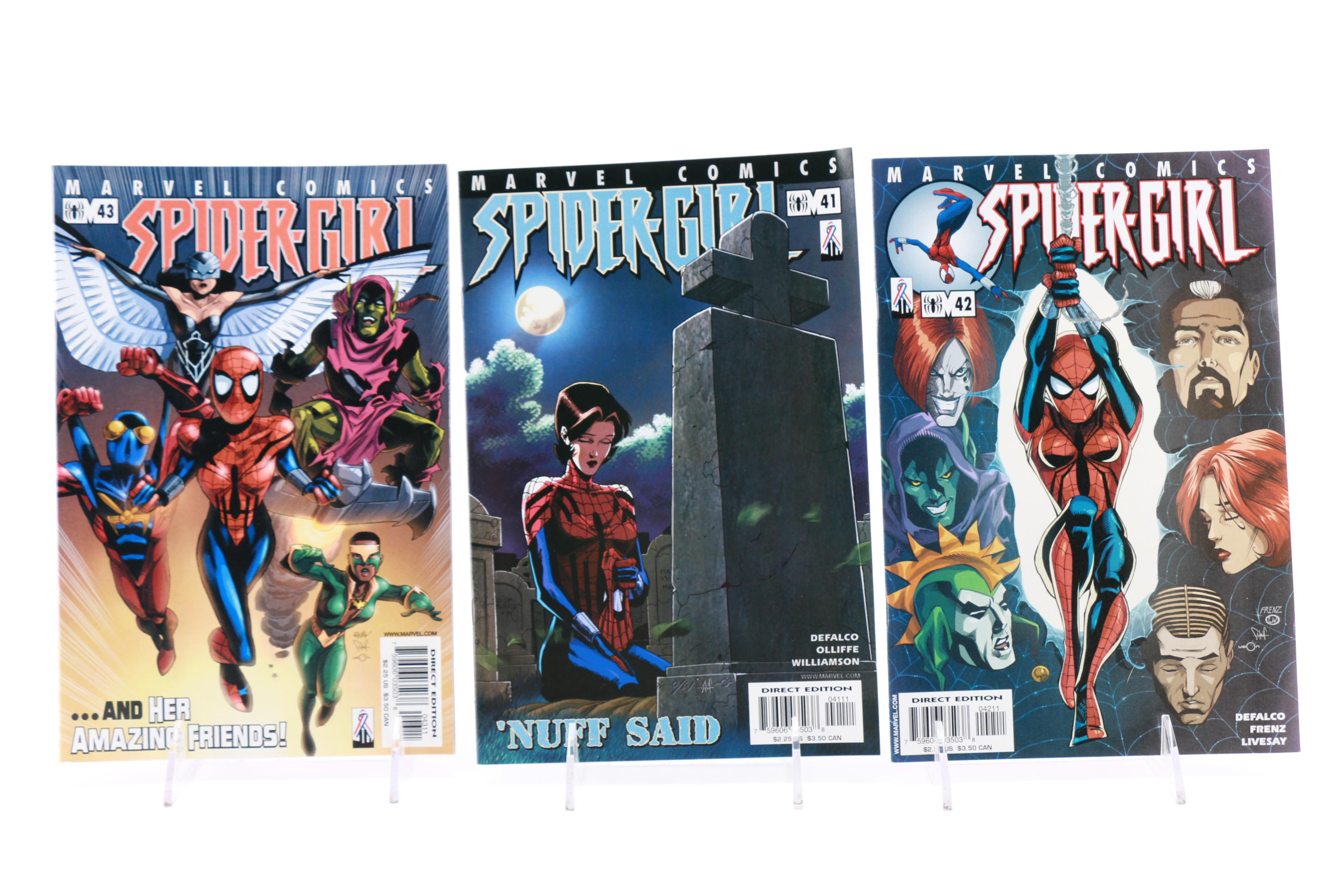 Modern Age Marvel "Spider-Girl" and "Spider-Man" Comics