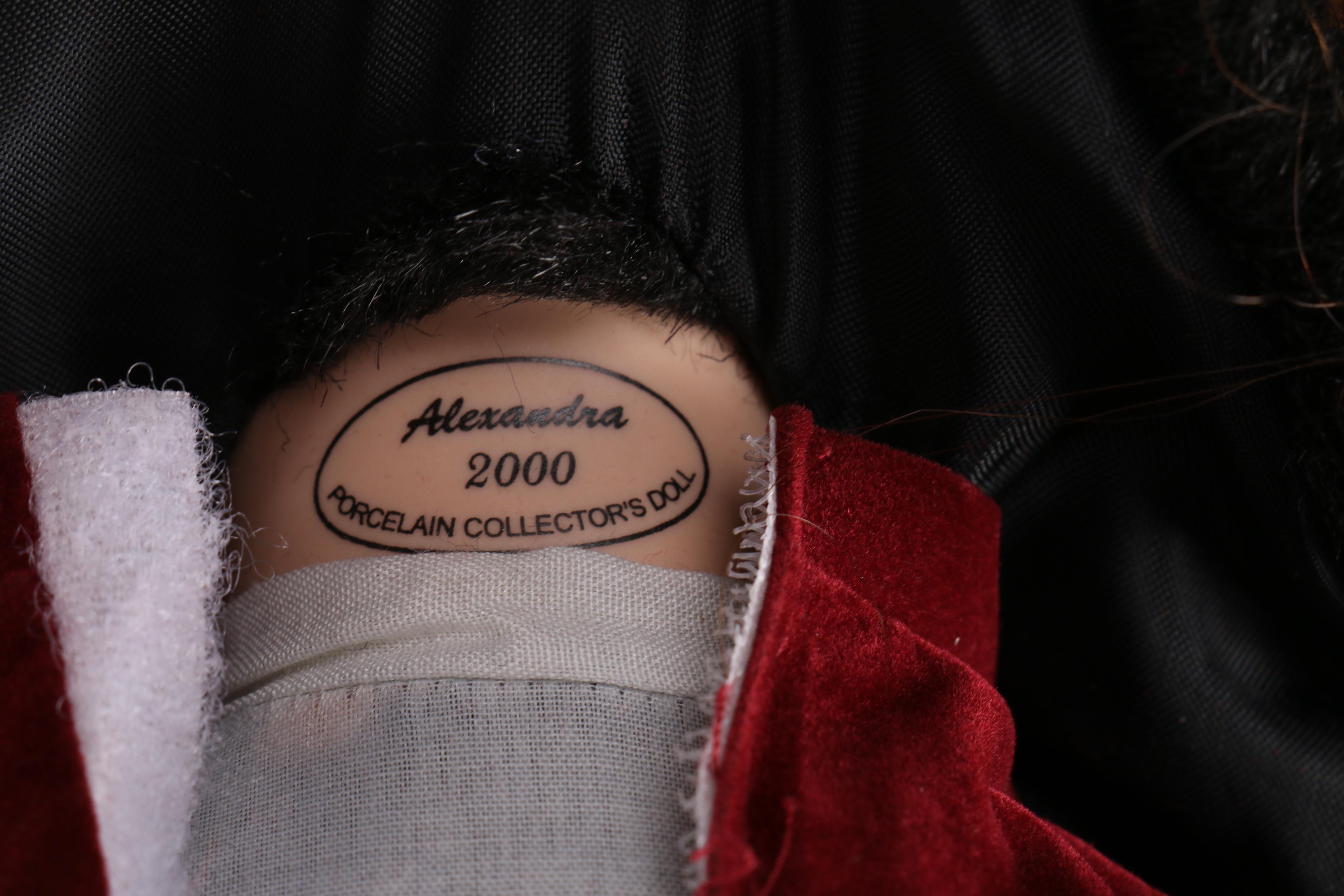 2000 Porcelain Collector's "Alexandra" Doll