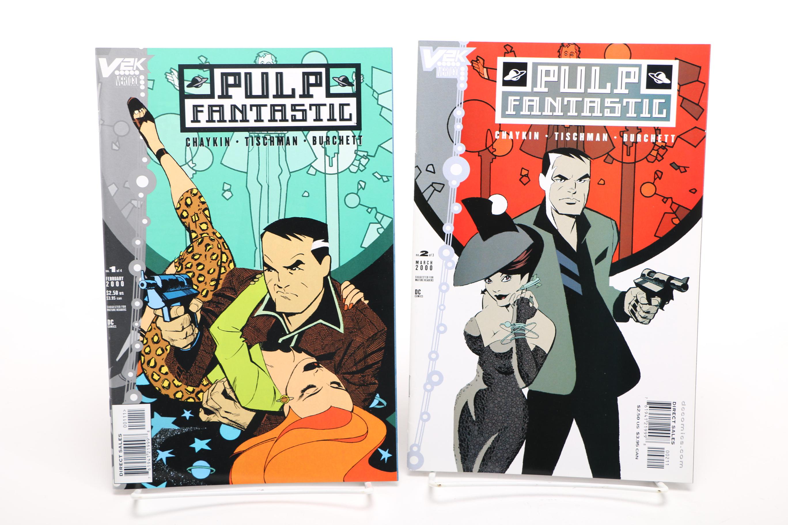 Modern Age Vertigo Comics Including "Human Target", "Swamp Thing" and "Weird War Tales"