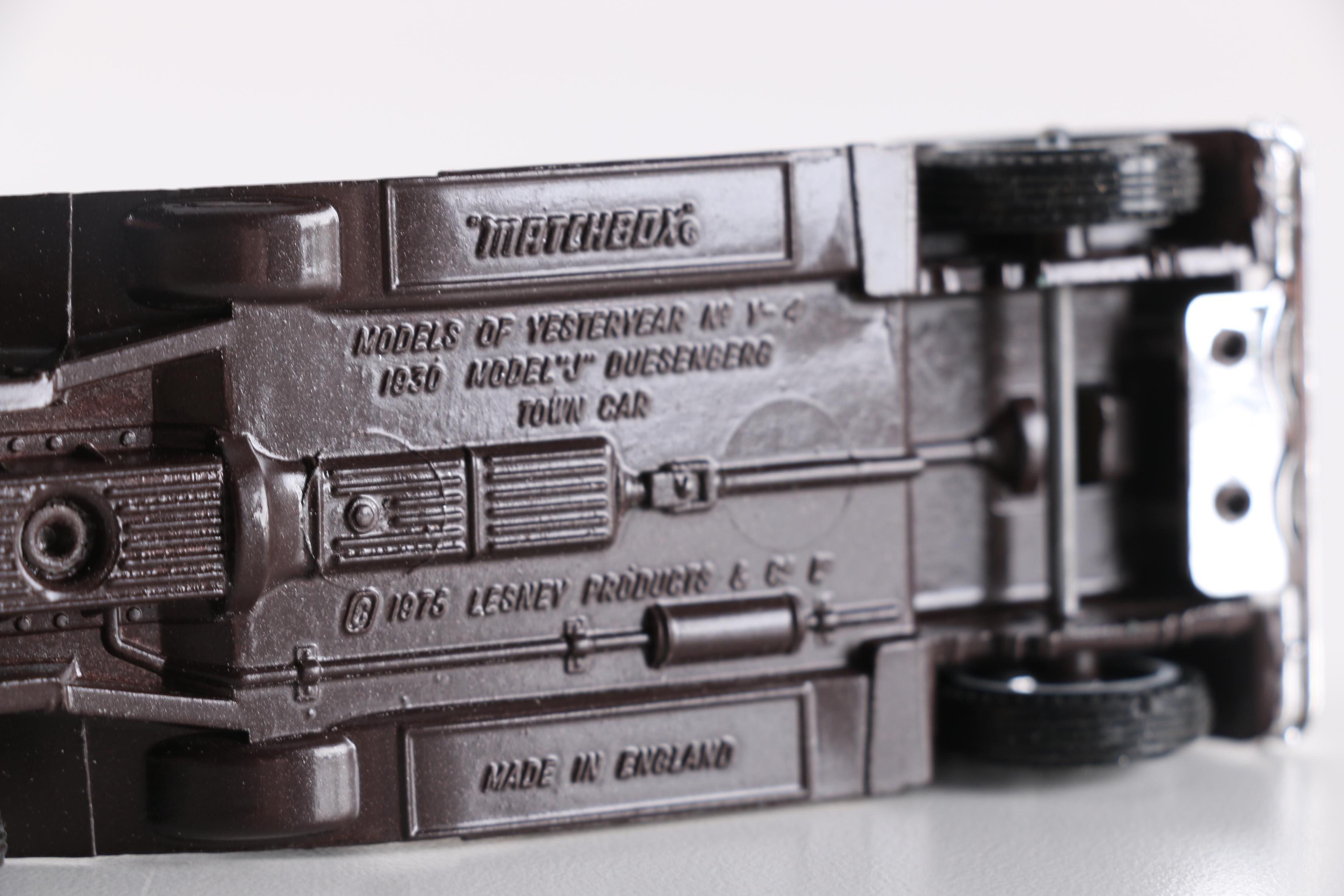 Matchbox Cars of Yesteryear Collection