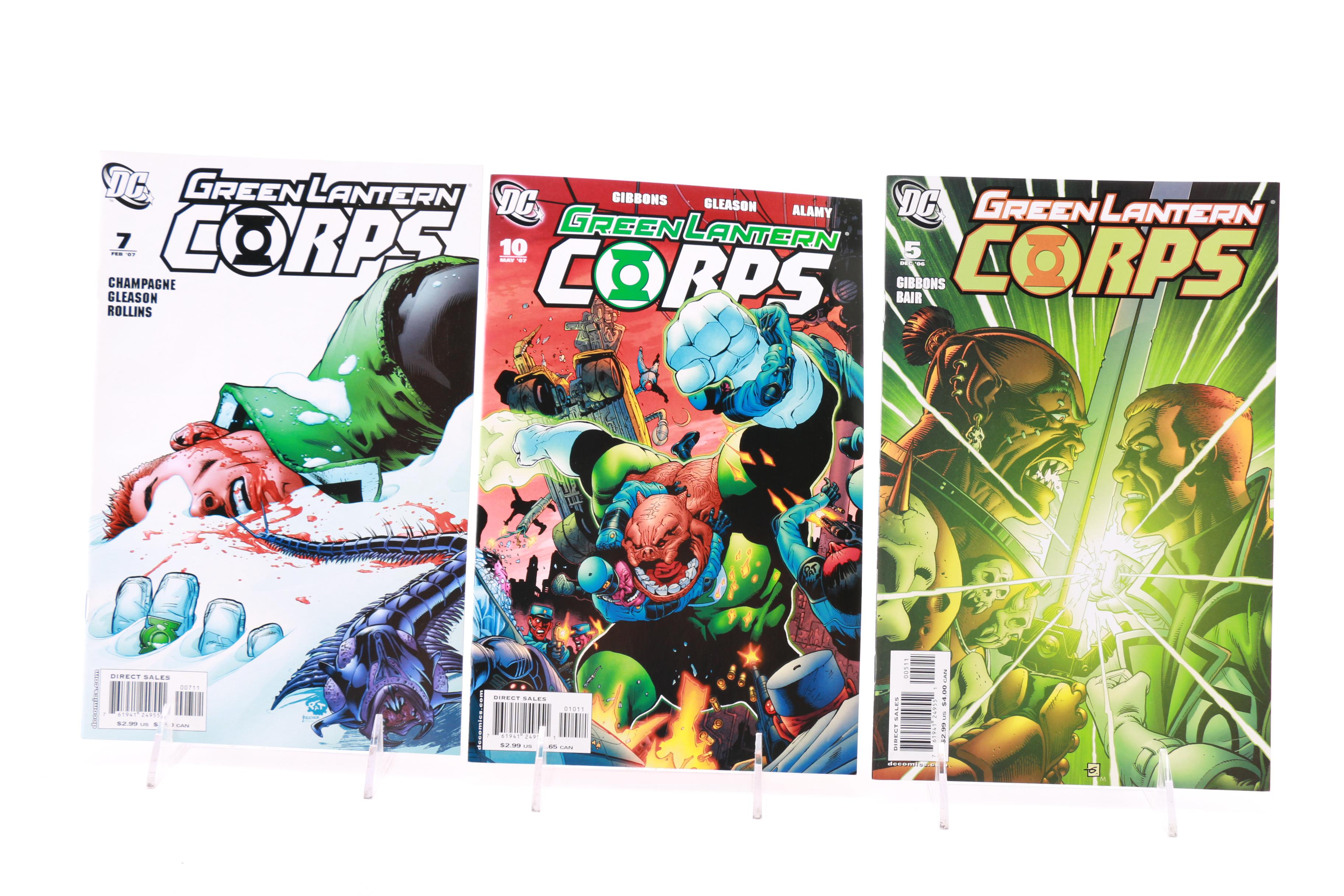 Modern Age DC Green Lantern Comics Including "Green Lantern Corps"