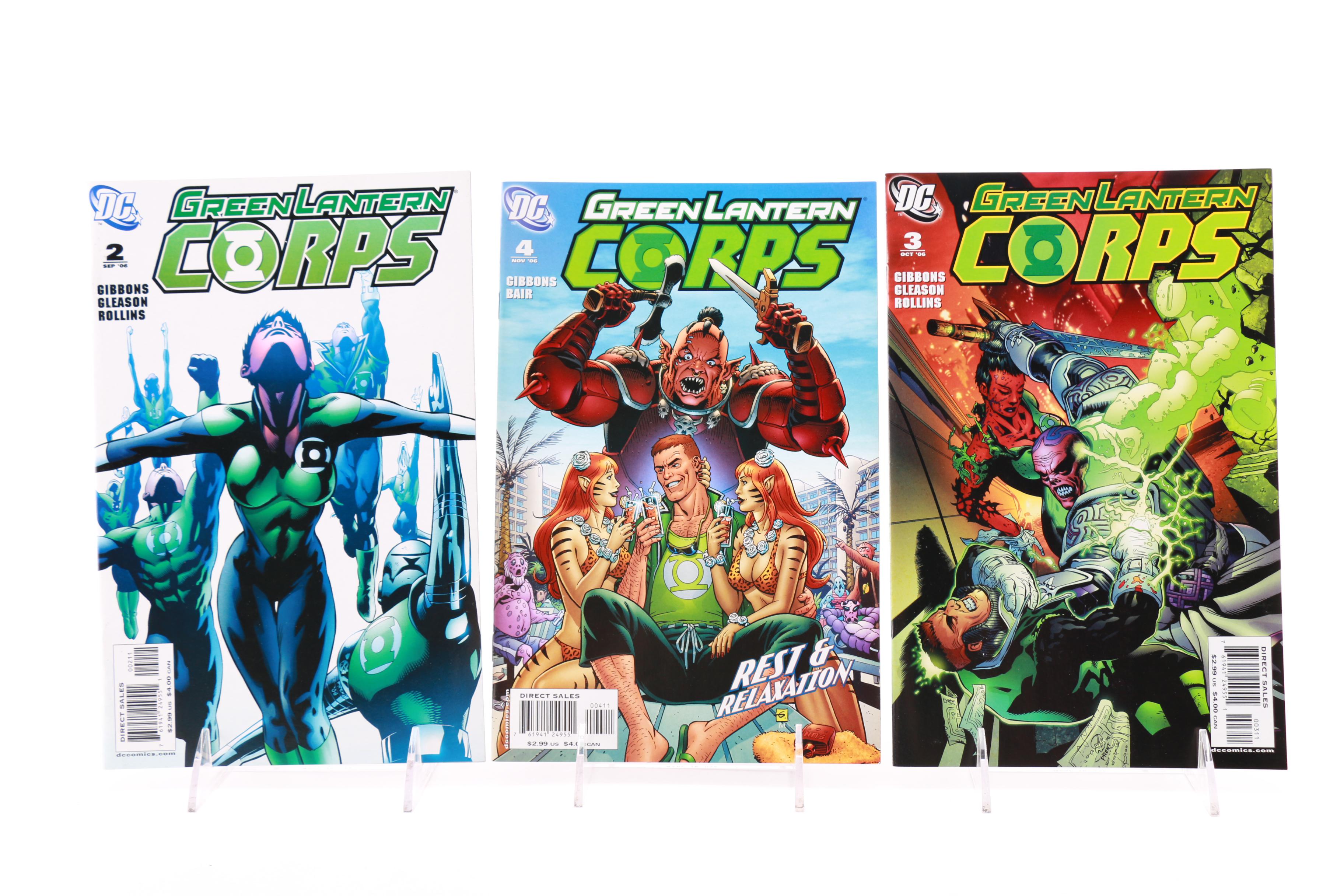 Modern Age DC Green Lantern Comics Including "Green Lantern Corps"