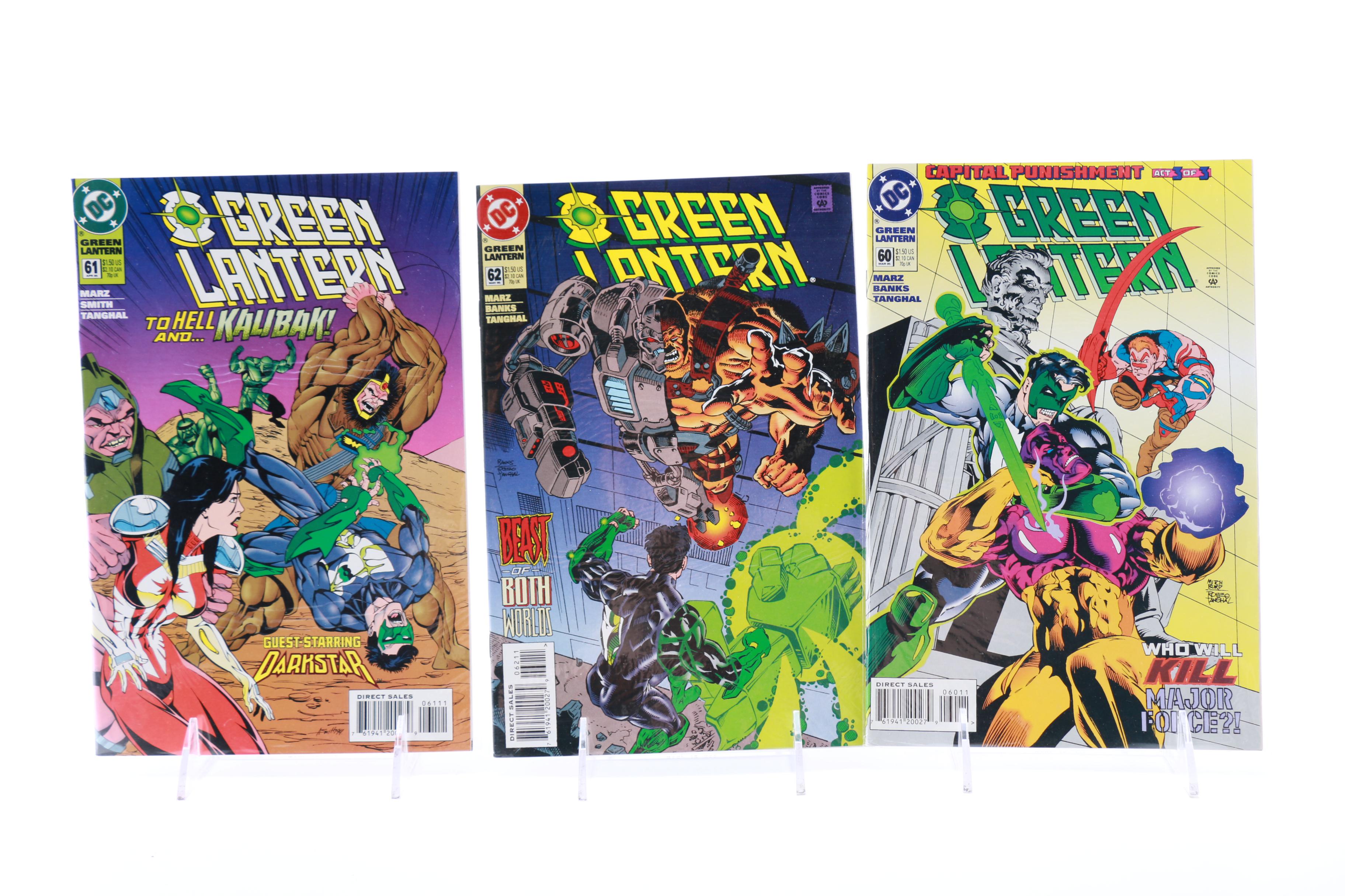 Modern Age DC Green Lantern Comics Including "Green Lantern Corps"
