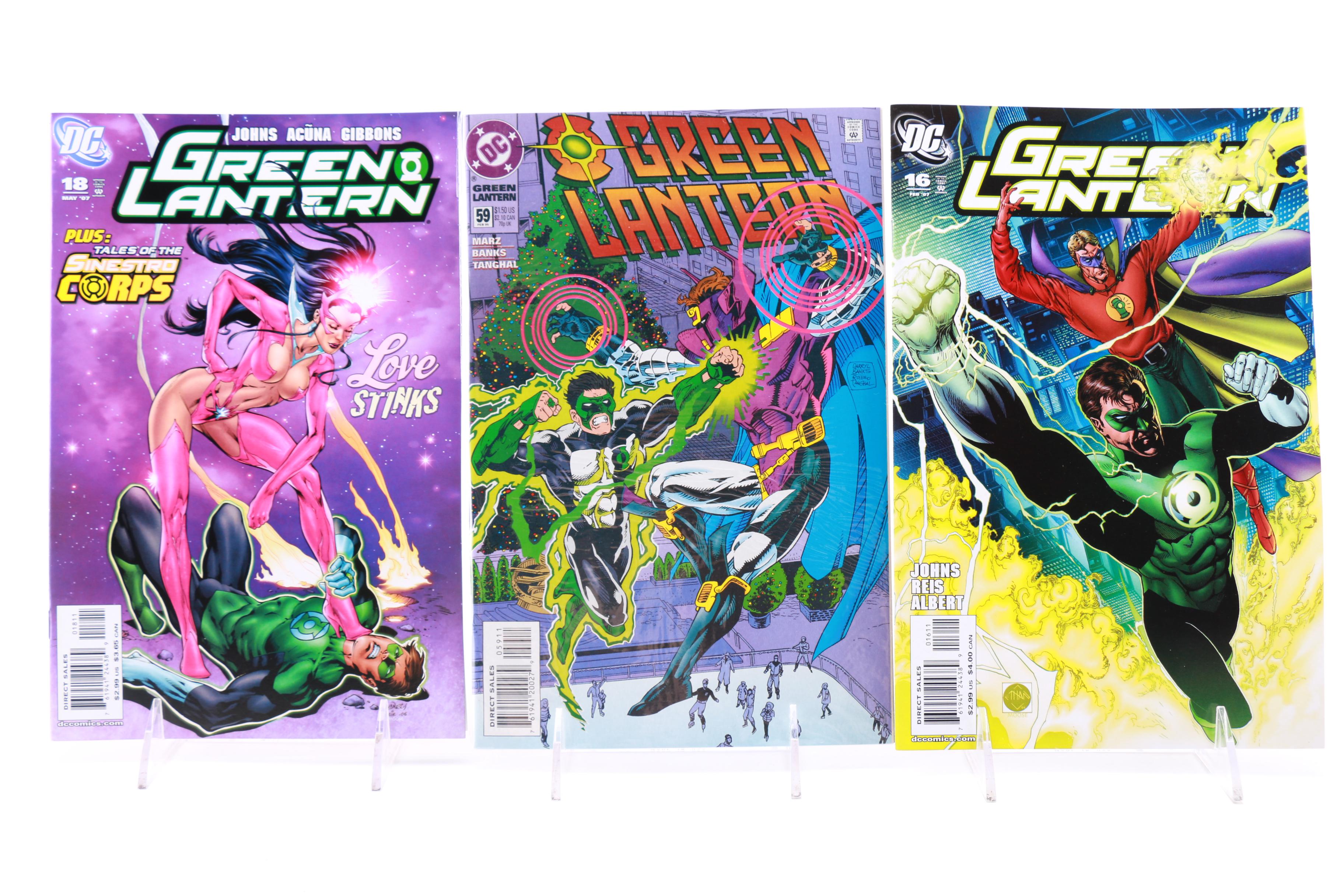 Modern Age DC Green Lantern Comics Including "Green Lantern Corps"