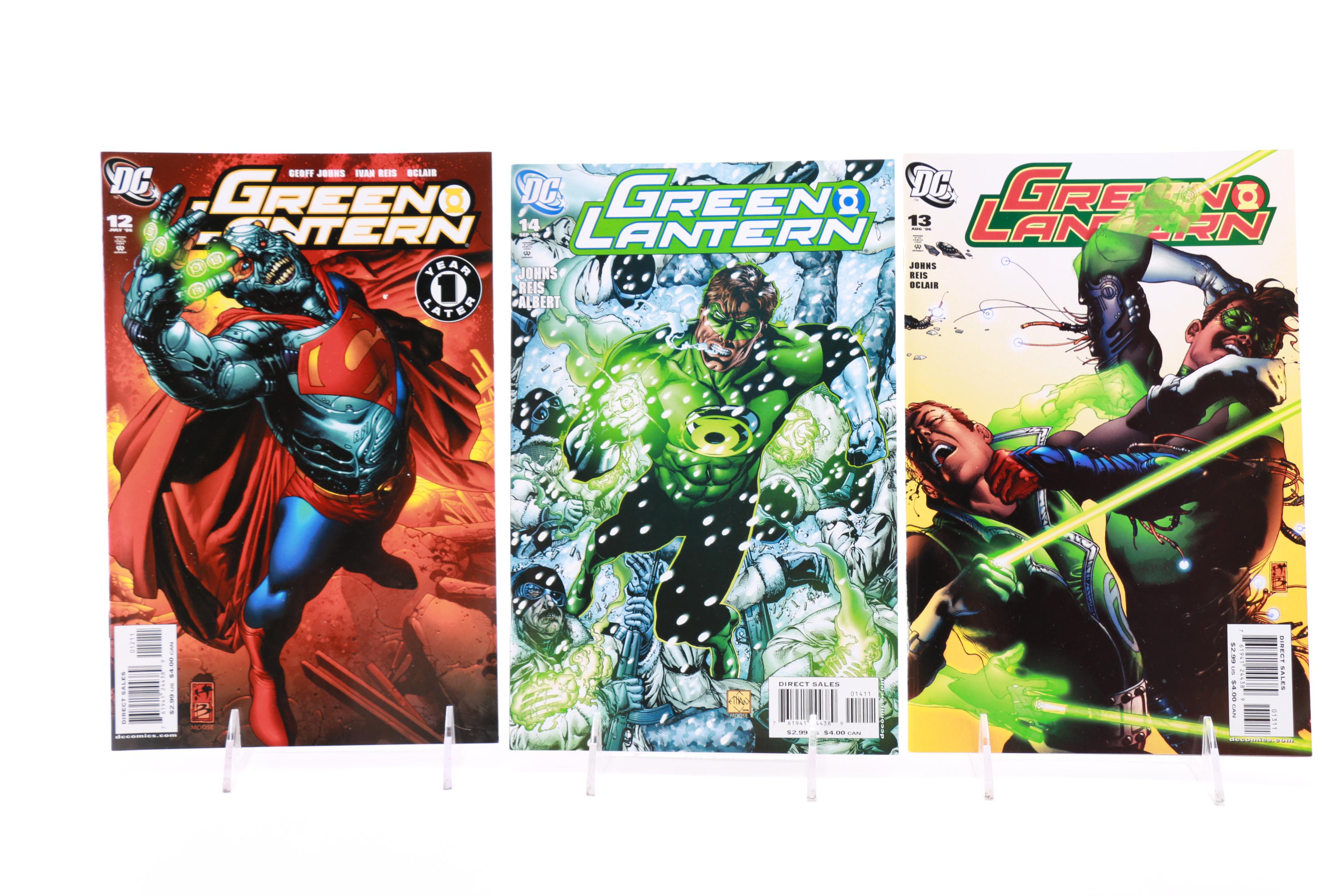 Modern Age DC Green Lantern Comics Including "Green Lantern Corps"