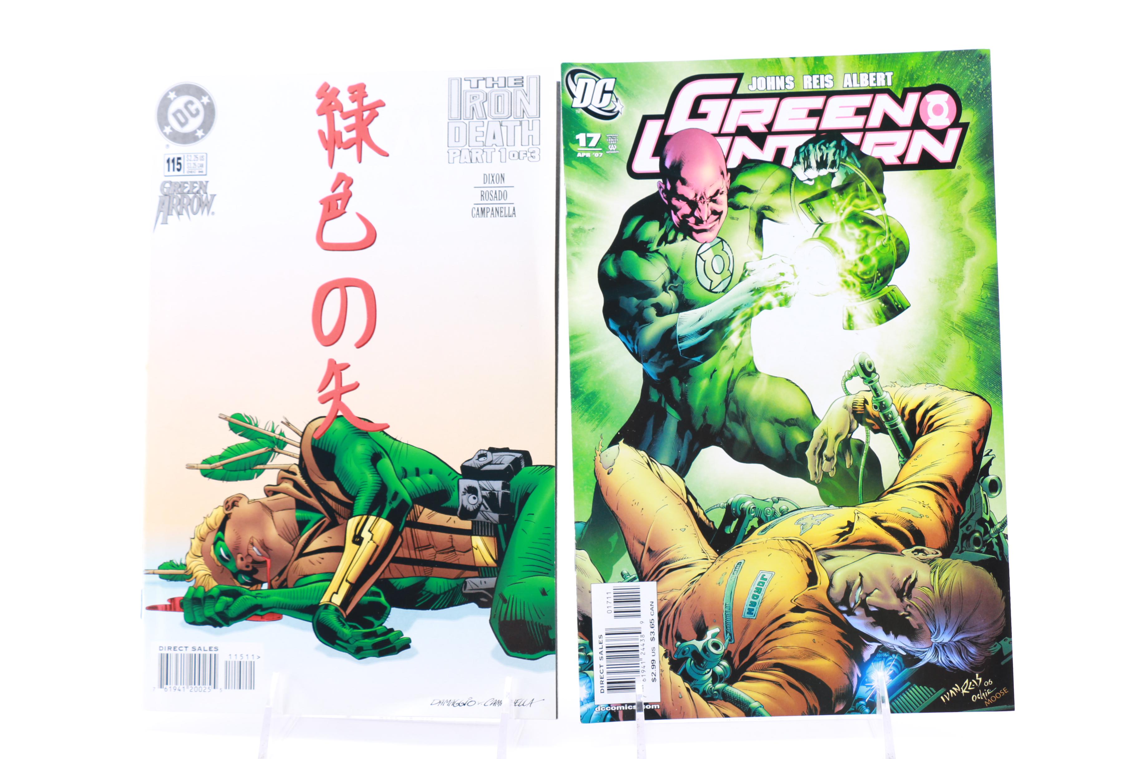 Modern Age DC Green Lantern Comics Including "Green Lantern Corps"