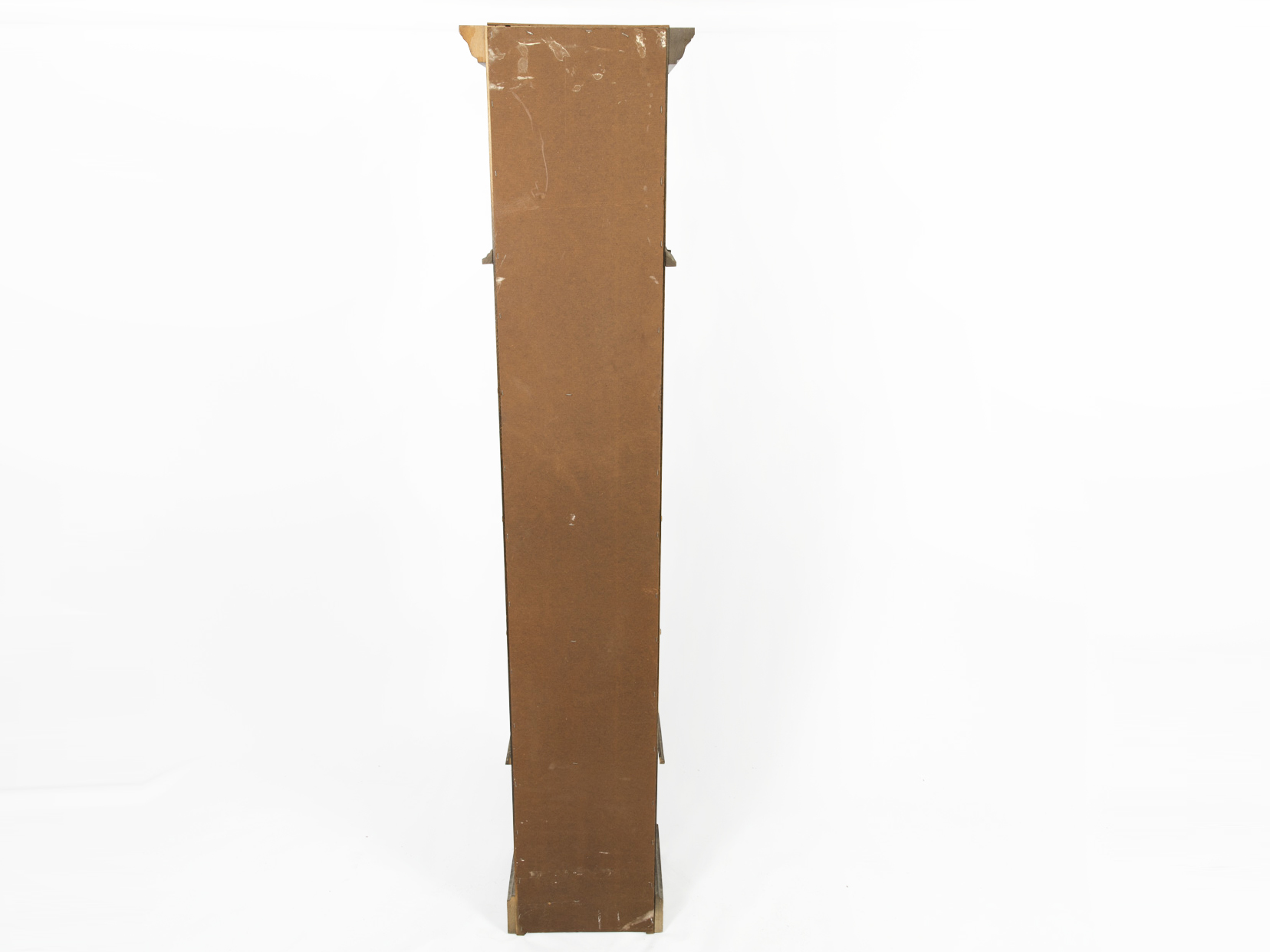 Poplar Tall Case Clock With Shelving