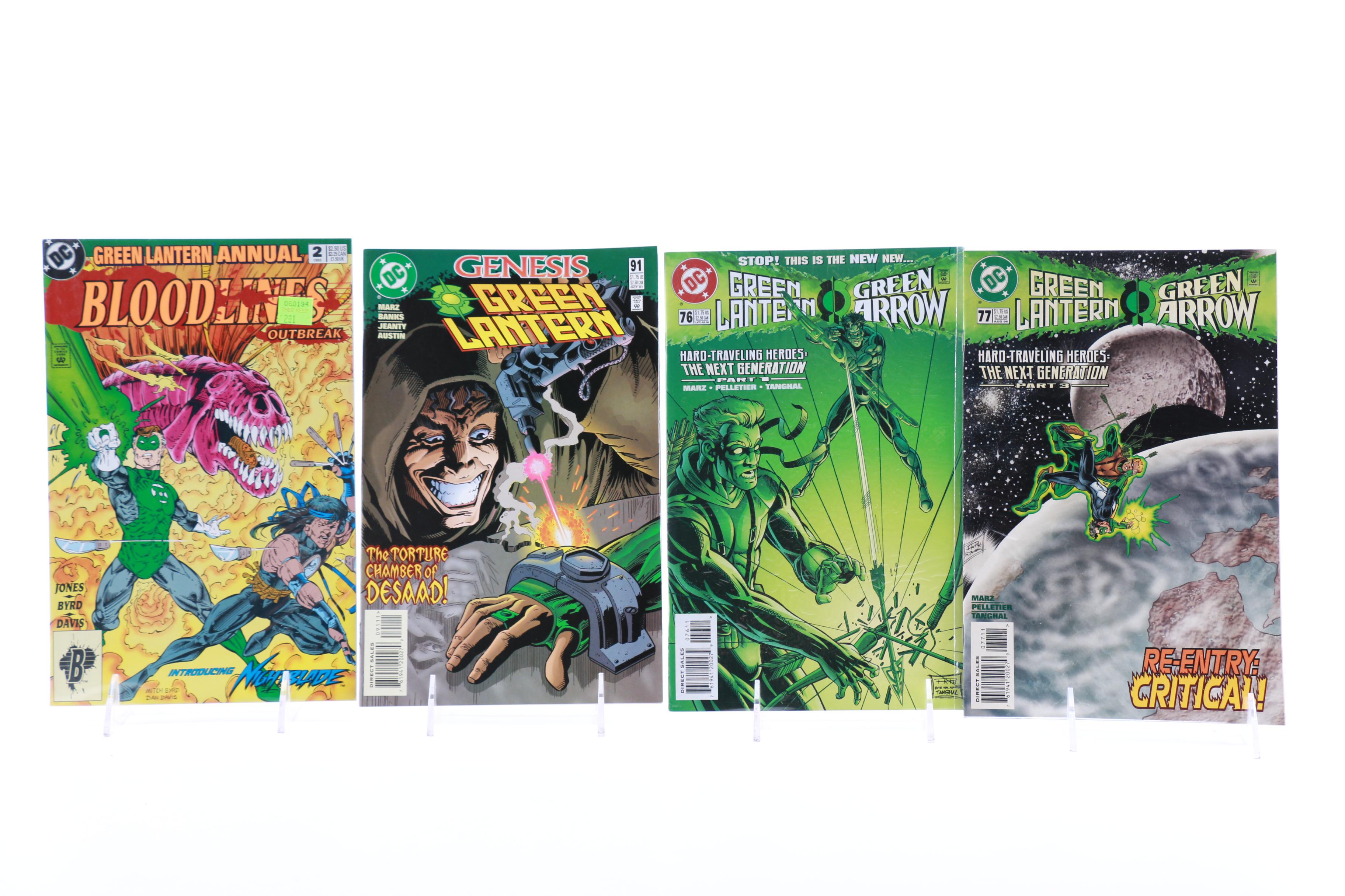 Modern Age DC Green Lantern Comics Including "Emerald Dawn II" Miniseries
