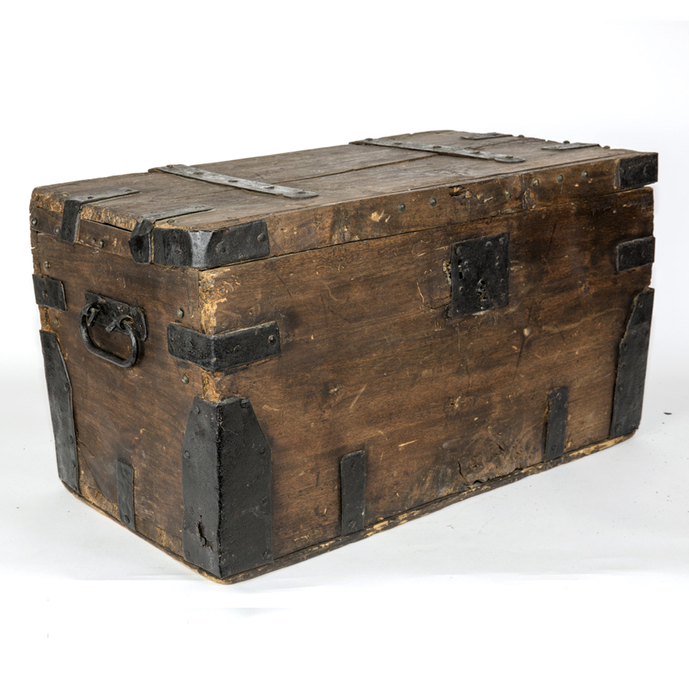 Vintage Small Wooden Chest