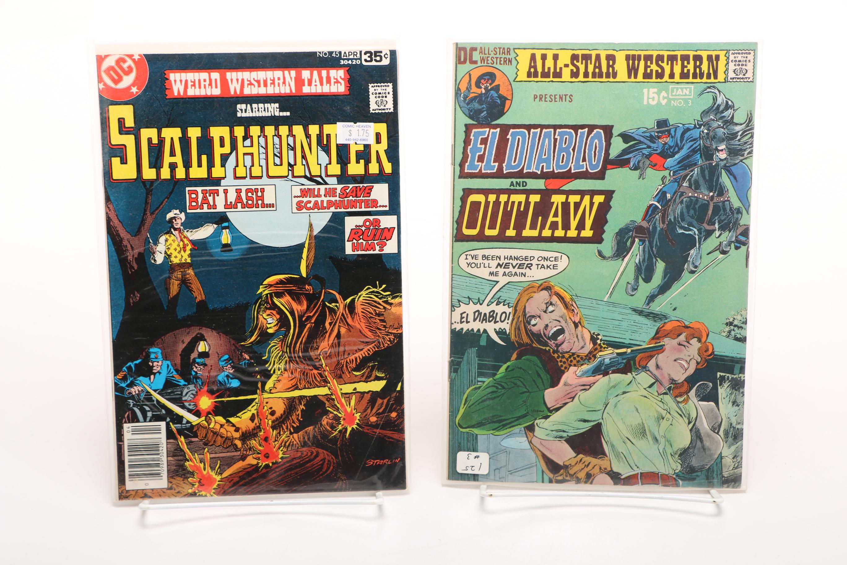 Vintage and Modern Age Western Genre Comics