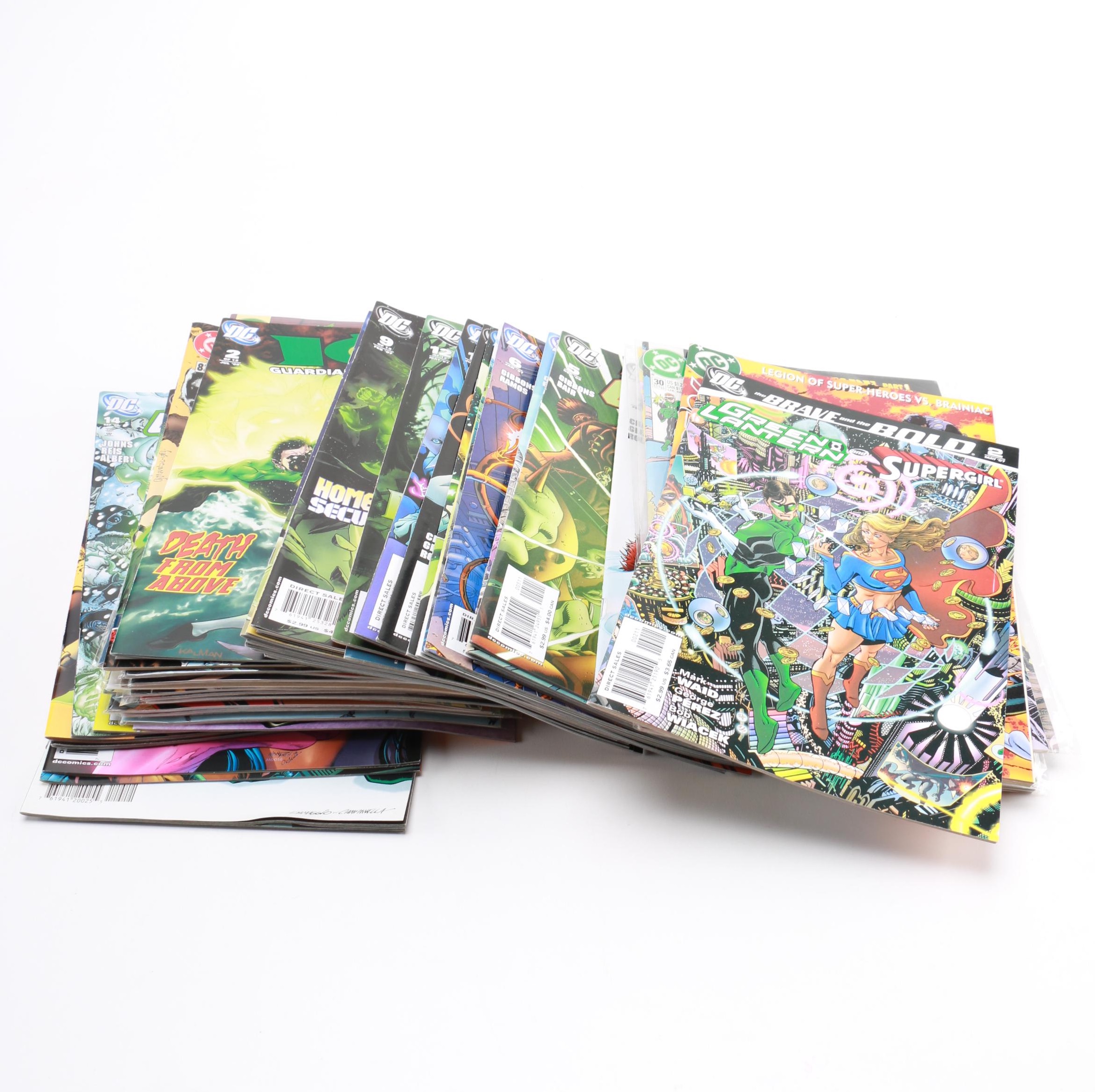 Modern Age DC Green Lantern Comics Including "Green Lantern Corps"