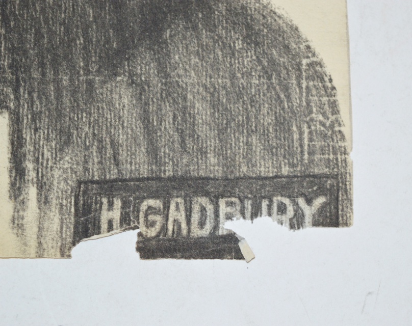 H. L. Gadbury Early Ink and Pencil Sketches