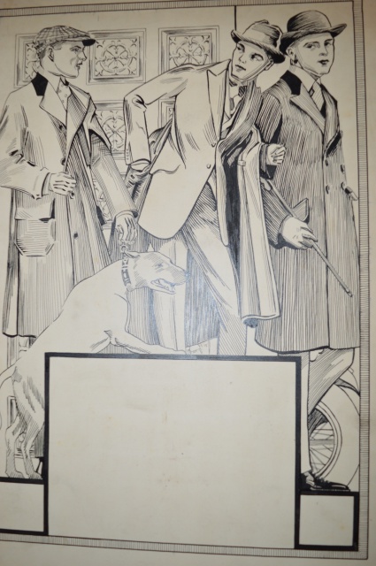 H. L. Gadbury Early Ink and Pencil Sketches