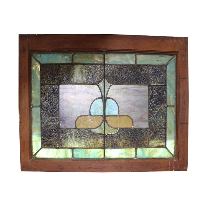 Hanging Stained Glass Window