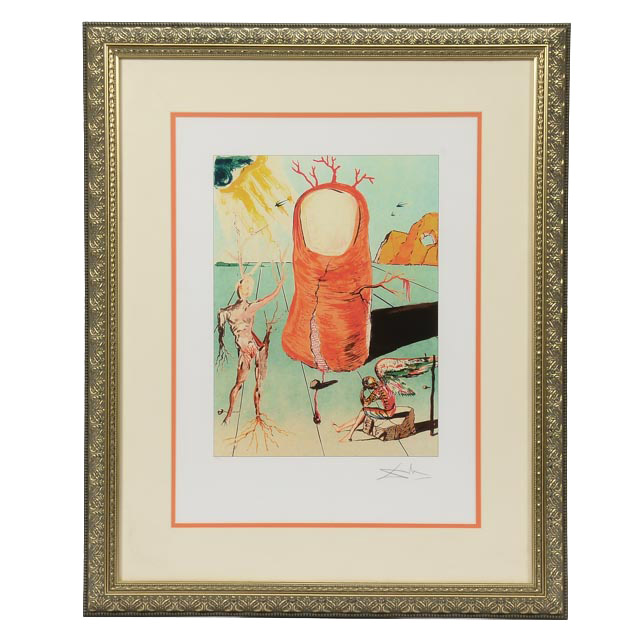 Giclée After Salvador Dalí "The Vision of the Angel of Cap Creus"