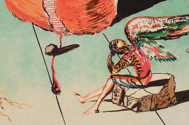 Giclée After Salvador Dalí "The Vision of the Angel of Cap Creus"