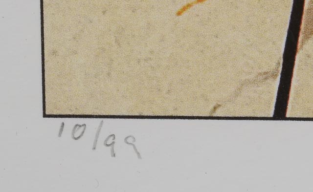 Giclée After Salvador Dalí "The Vision of the Angel of Cap Creus"