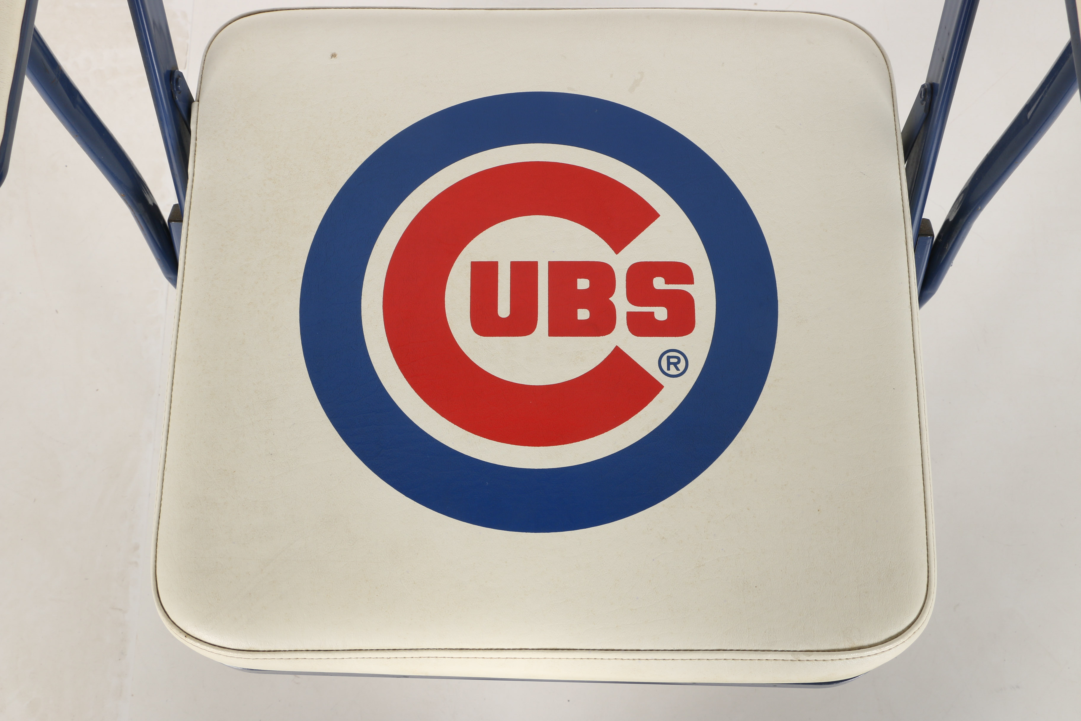 Ernie Banks Signed Cubs Limited Edition Folding Chair