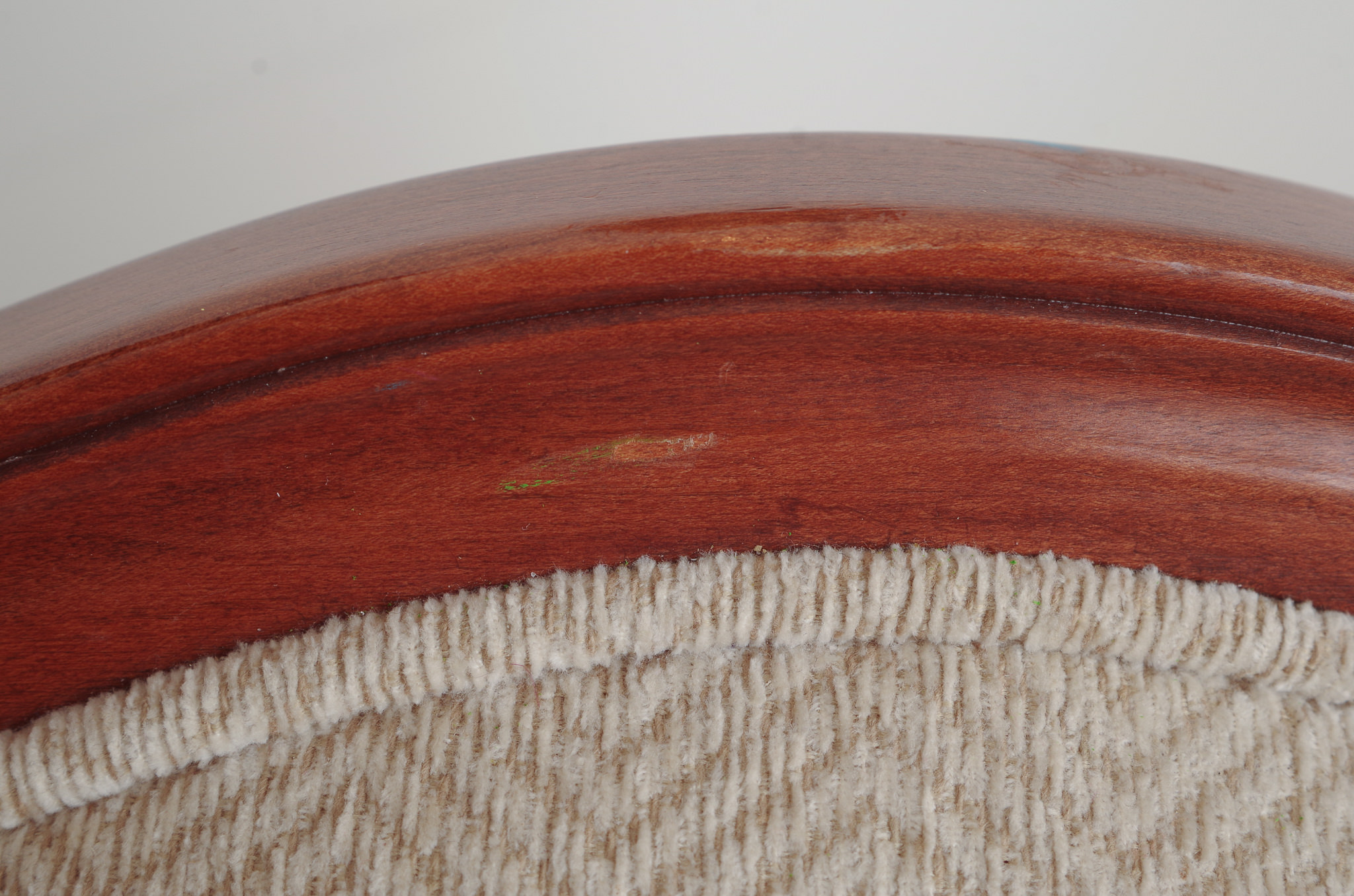 Pair of Louis XV Style Upholstered Armchairs