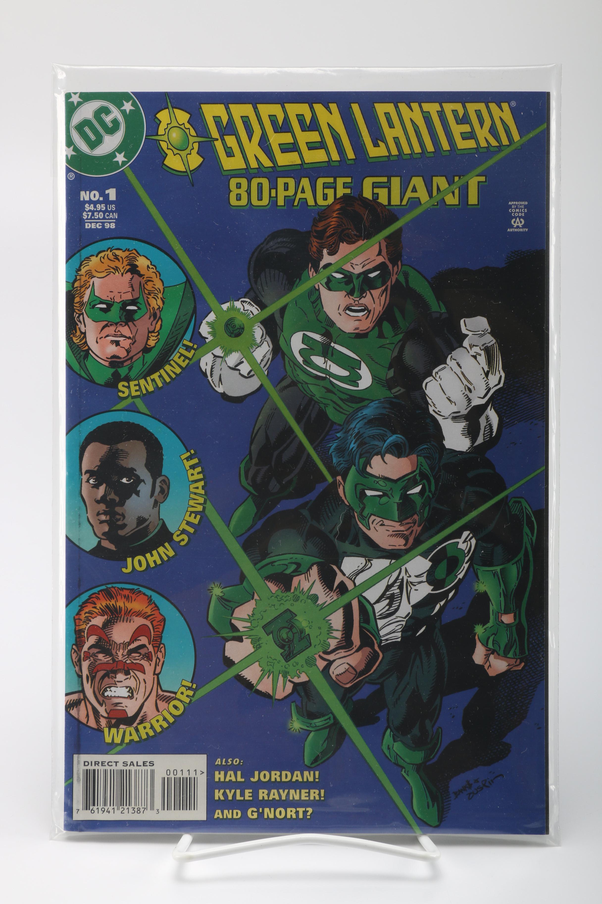 DC Green Lantern Comics Including "Elseworlds" and Neil Gaiman