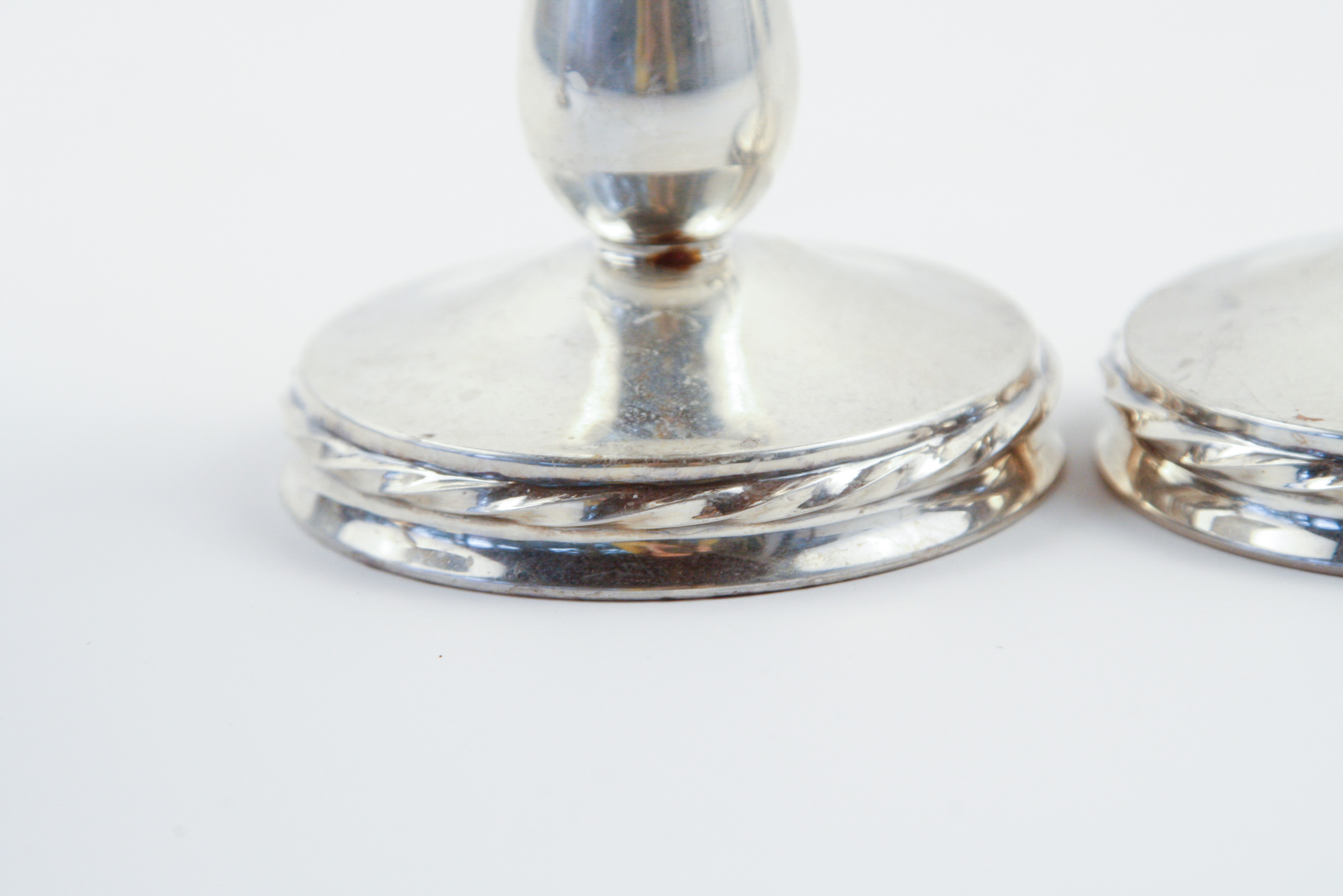 Weighted Sterling Tableware by Towle and Arnston Silver Co.