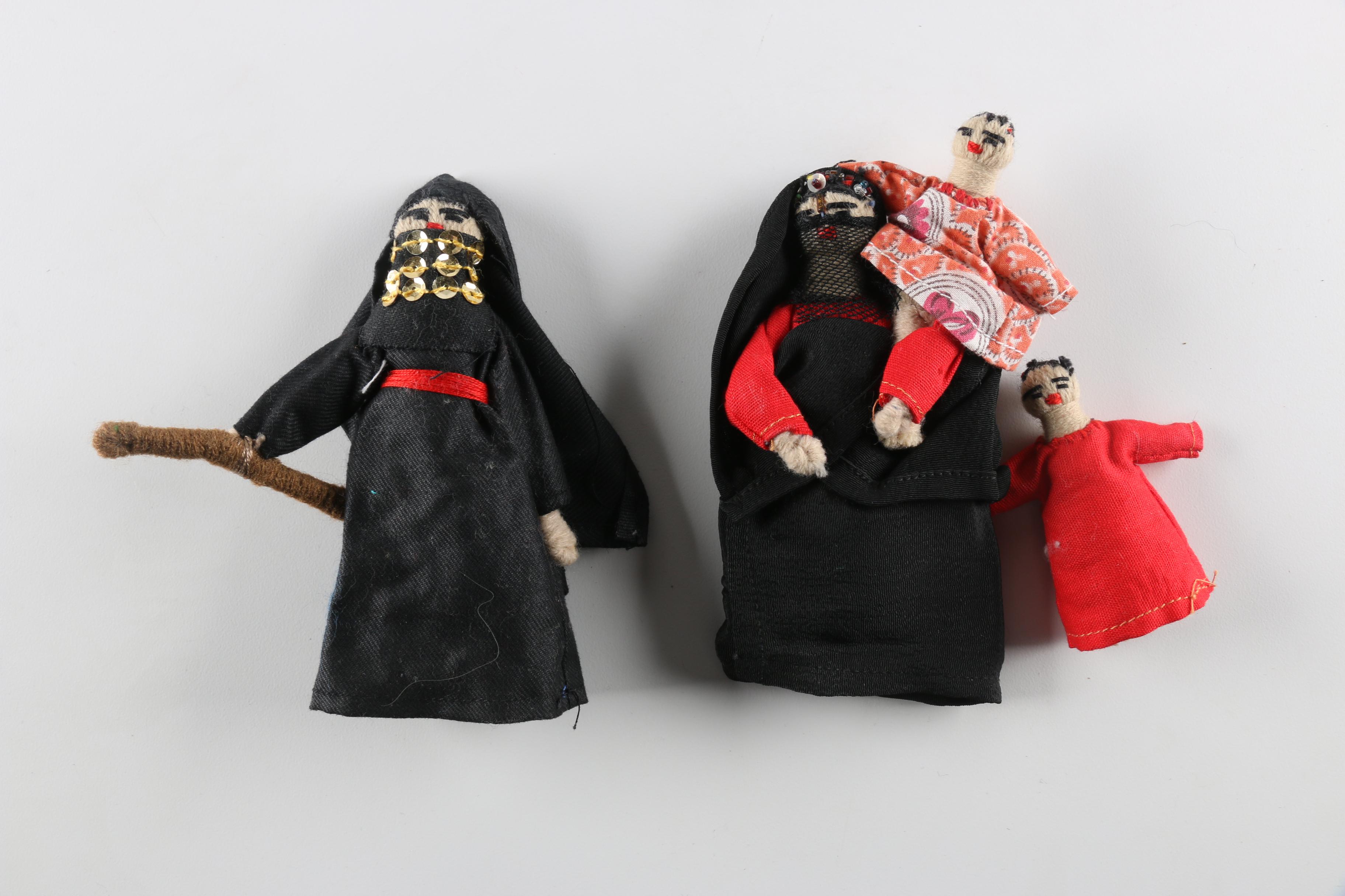 Dolls in Traditional Afghan Costume