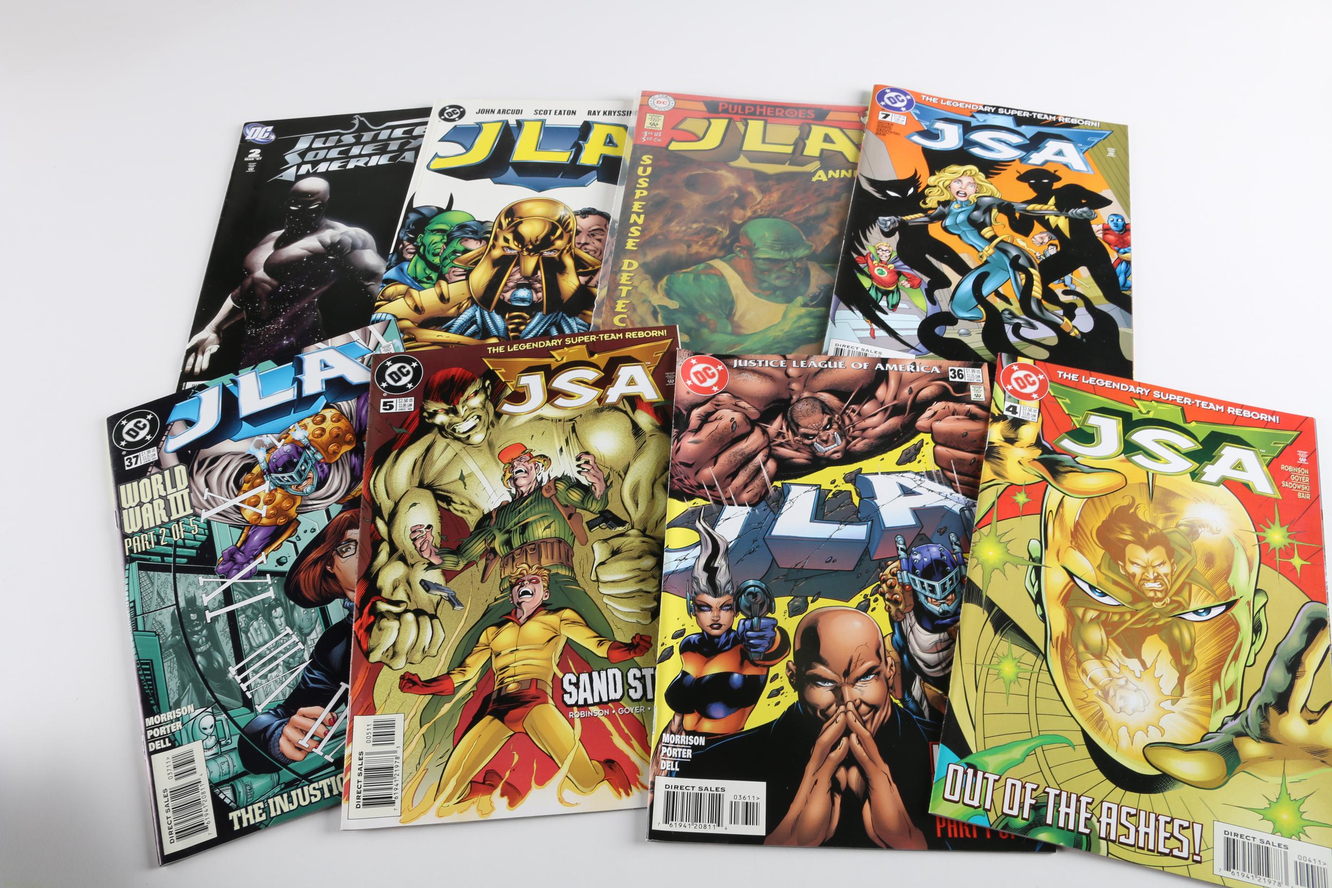 Modern Age DC "JLA" and "JSA" Comics